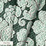 Clovis - Duck Green Fabric