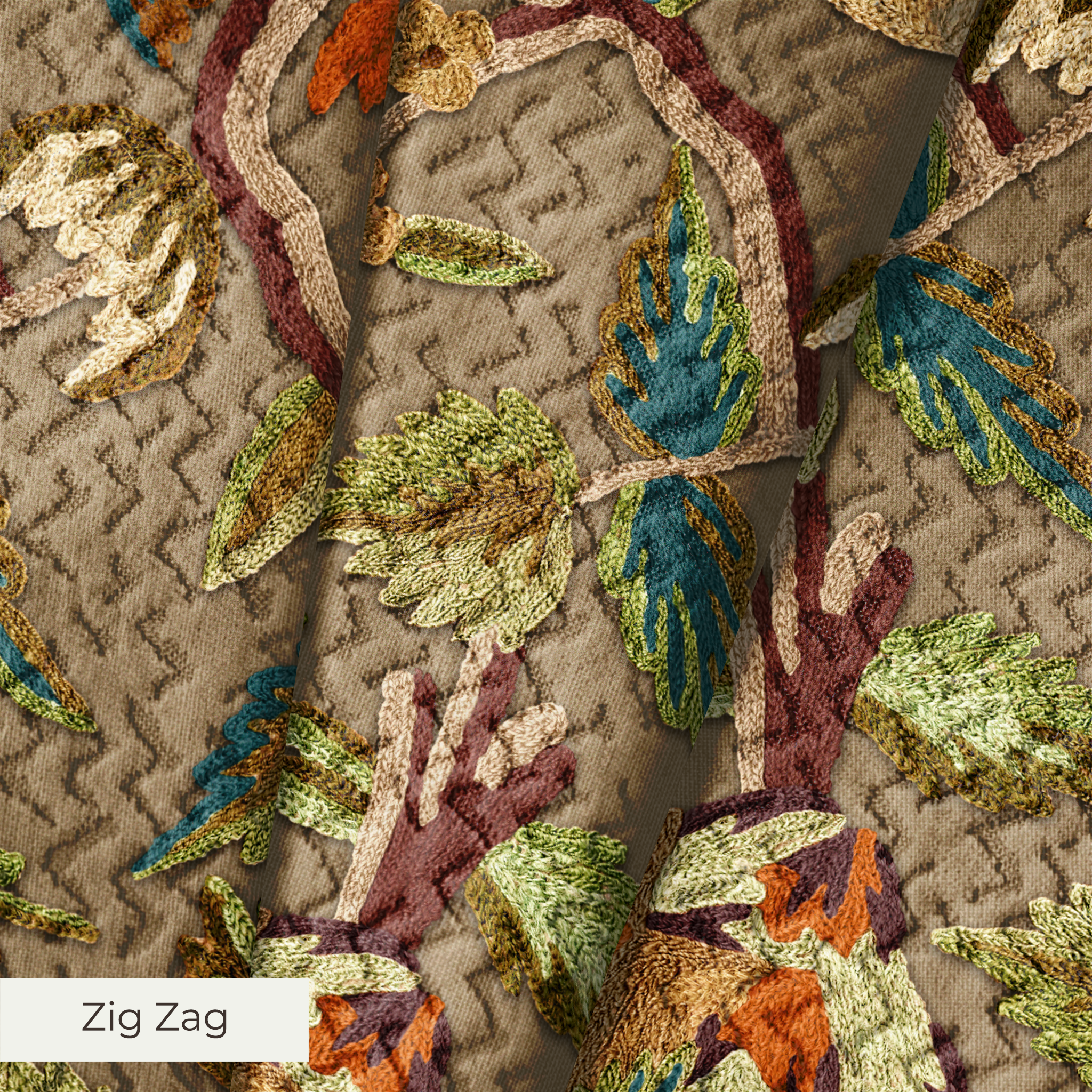 Cheverny - Clove Fabric