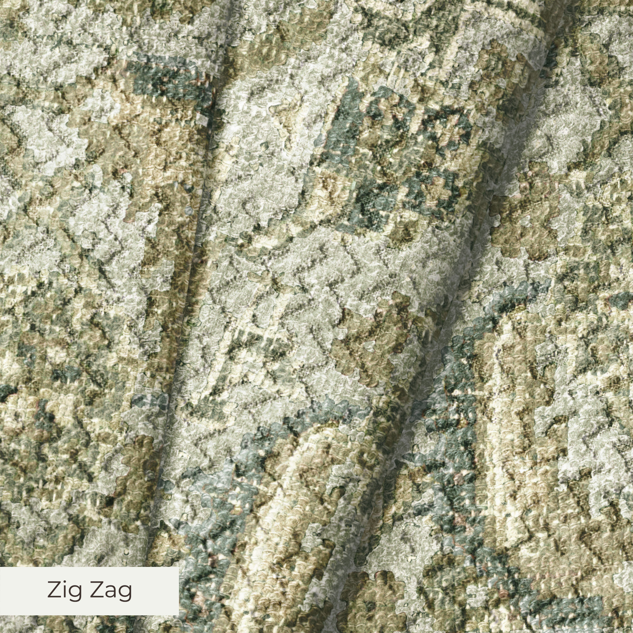 Hudson Rug - Sage Fabric
