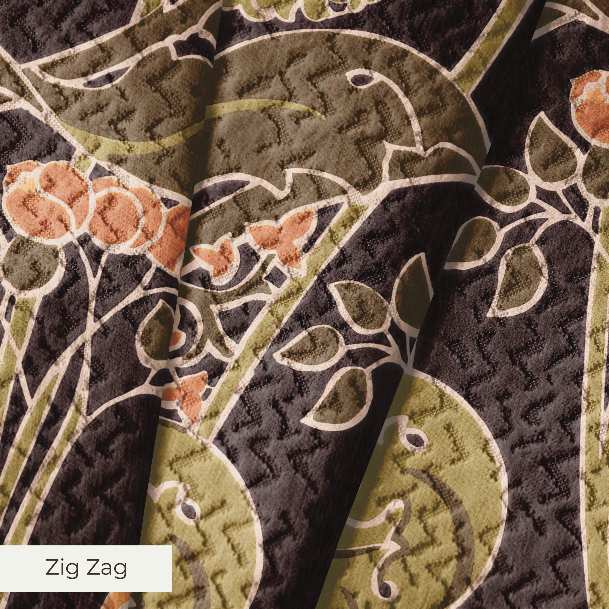 Inez - Cola Fabric