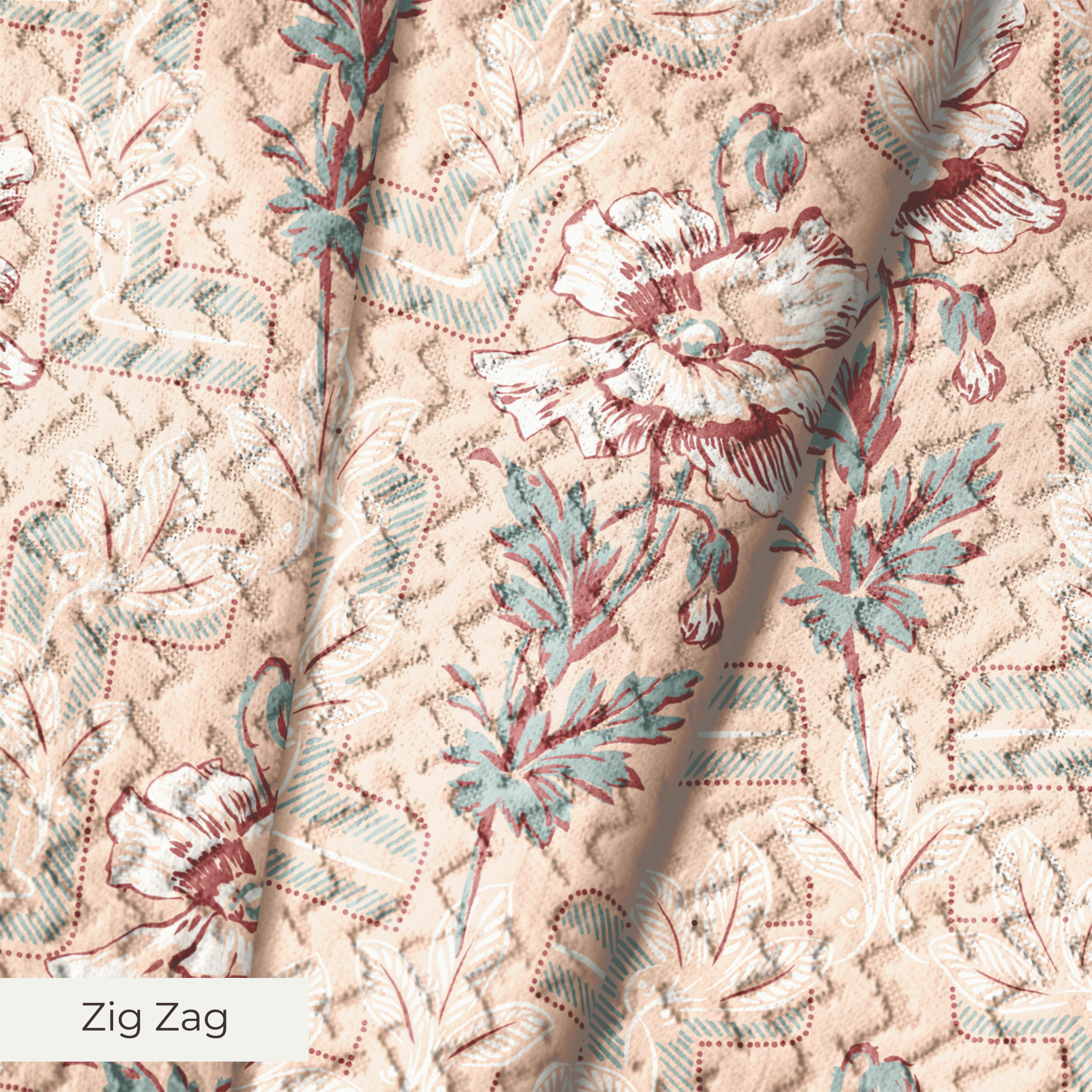 Labryinth - Battenberg Fabric