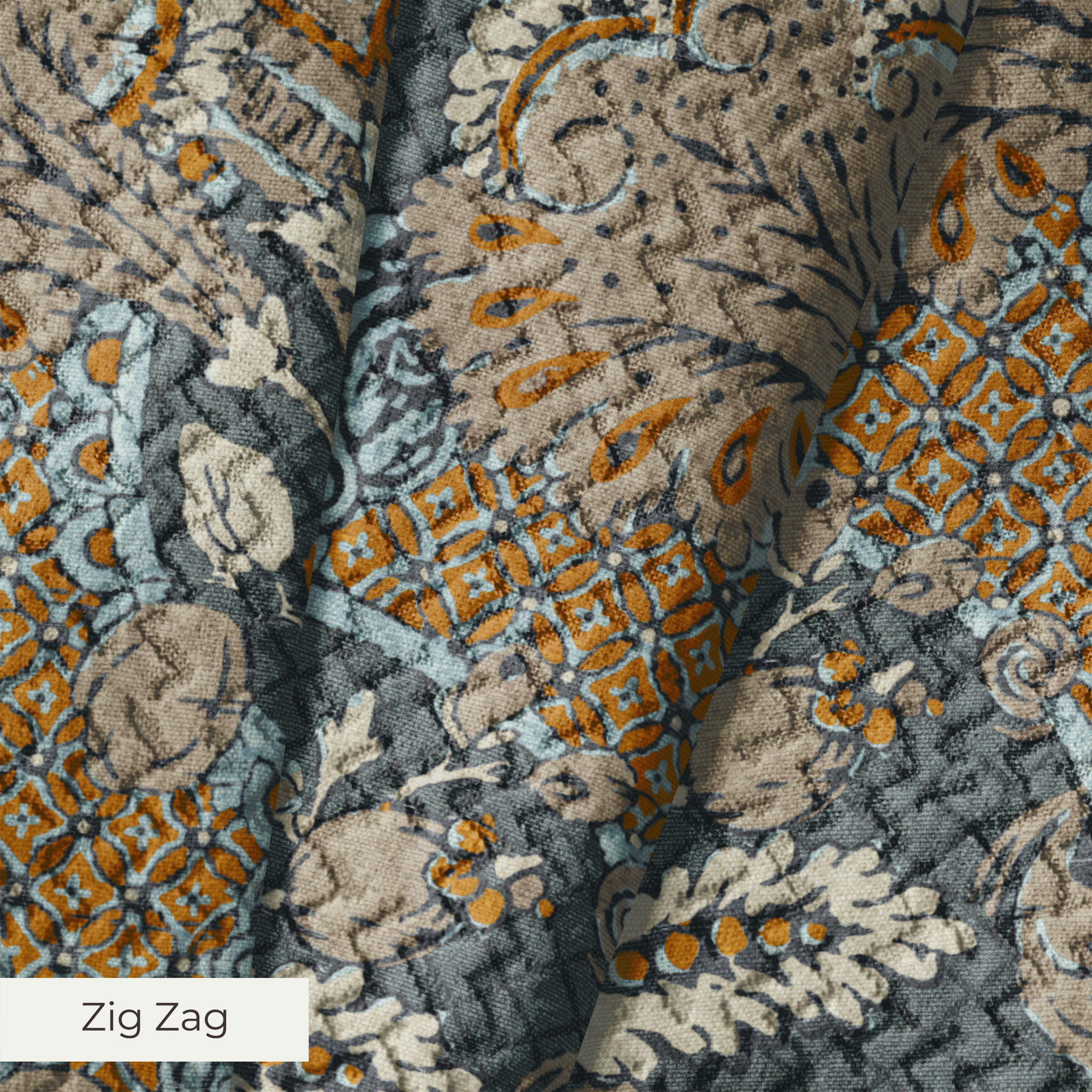 Juana - Basalt Fabric