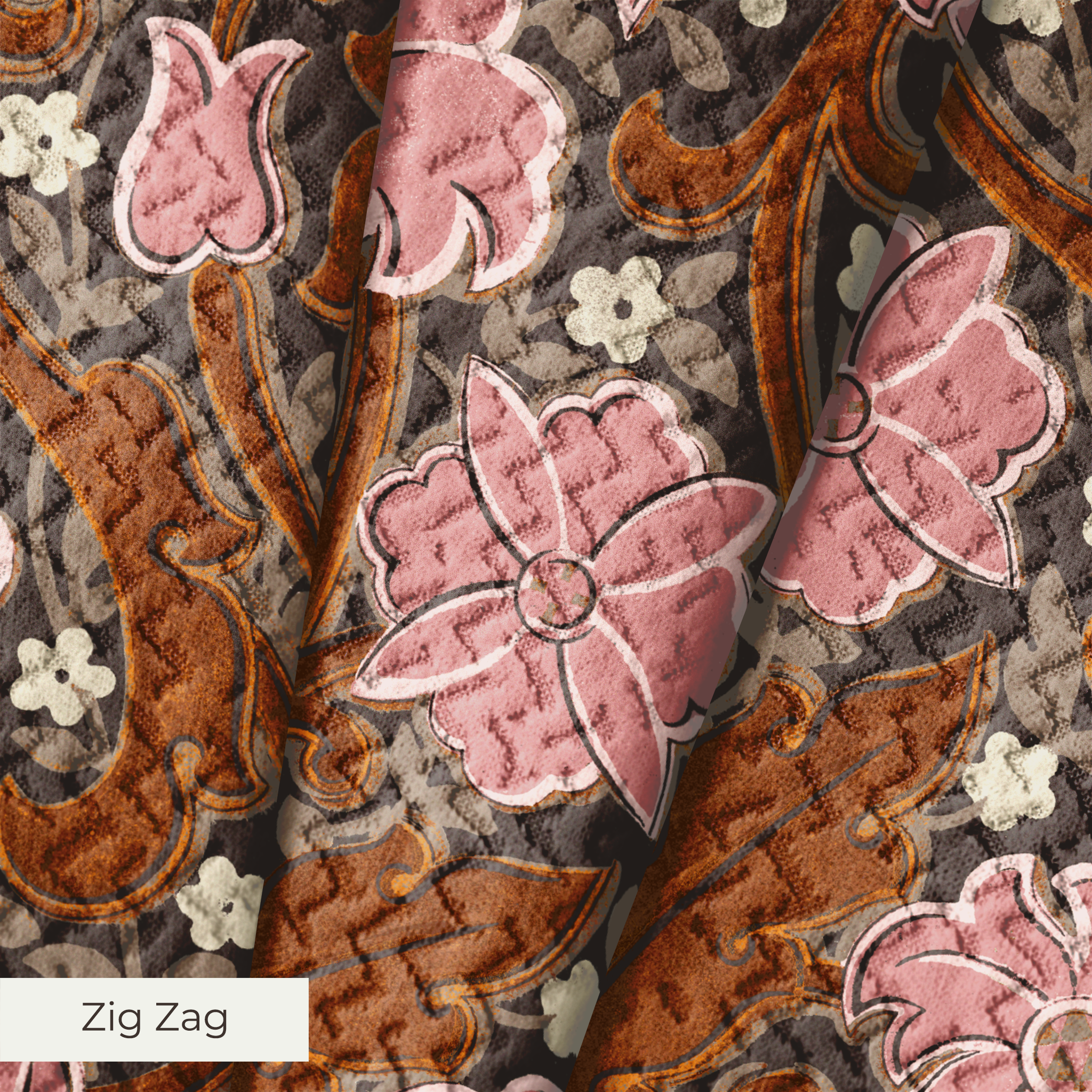 Mila - Bacon Jam Fabric