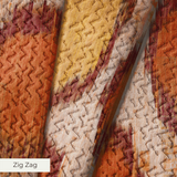 Parisol Ikat - Sun Clay Fabric