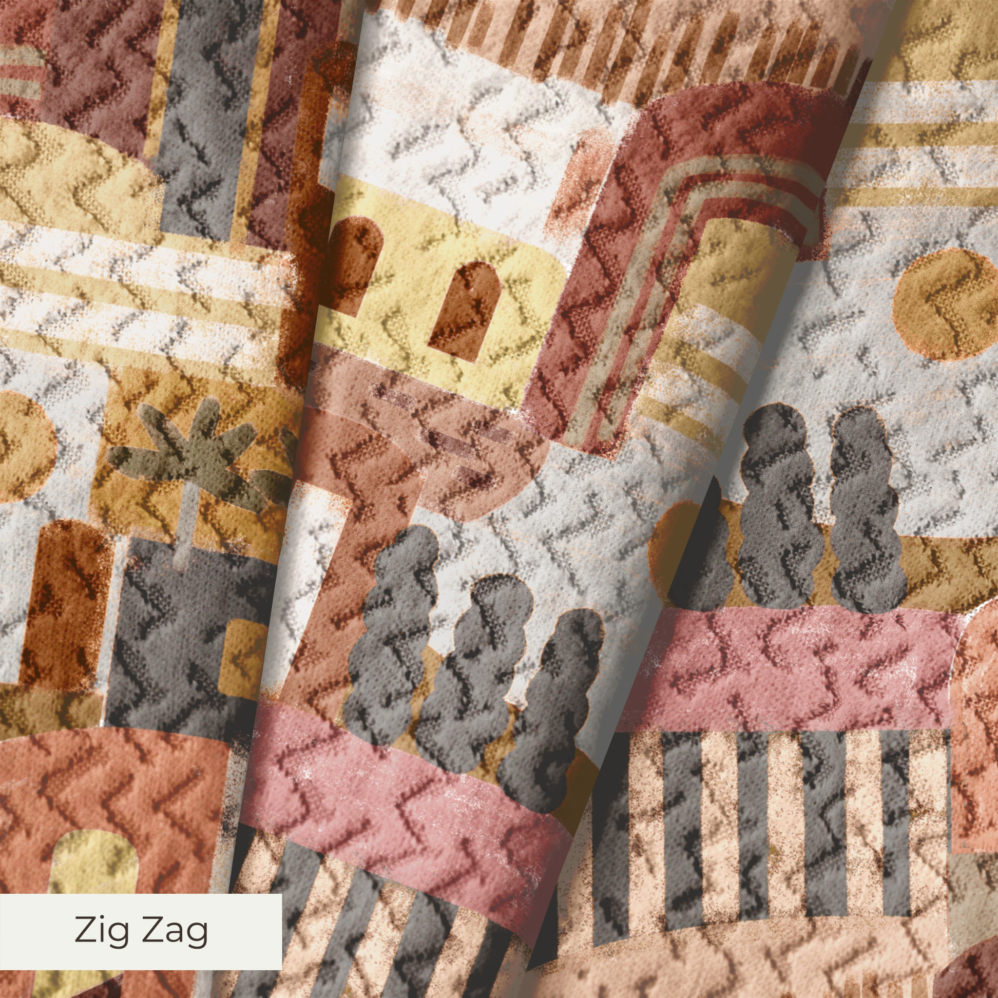 Santorini - Dusted Clay Fabric