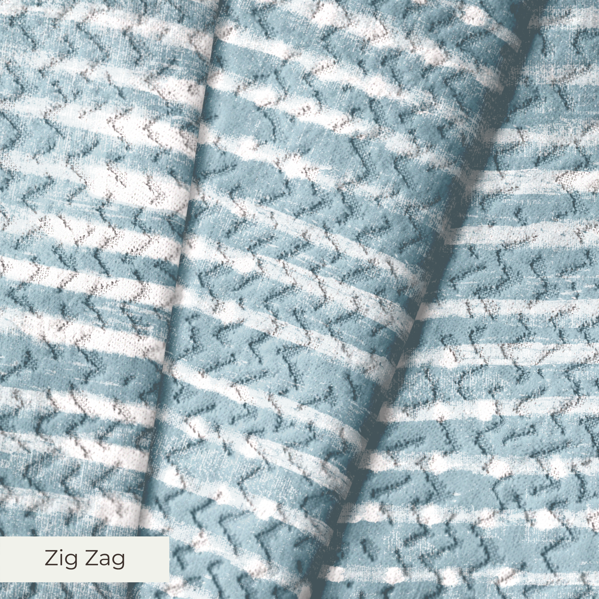 Horizontal gray and white watercolor stripes with irregular, hand-painted texture