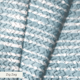 Horizontal gray and white watercolor stripes with irregular, hand-painted texture