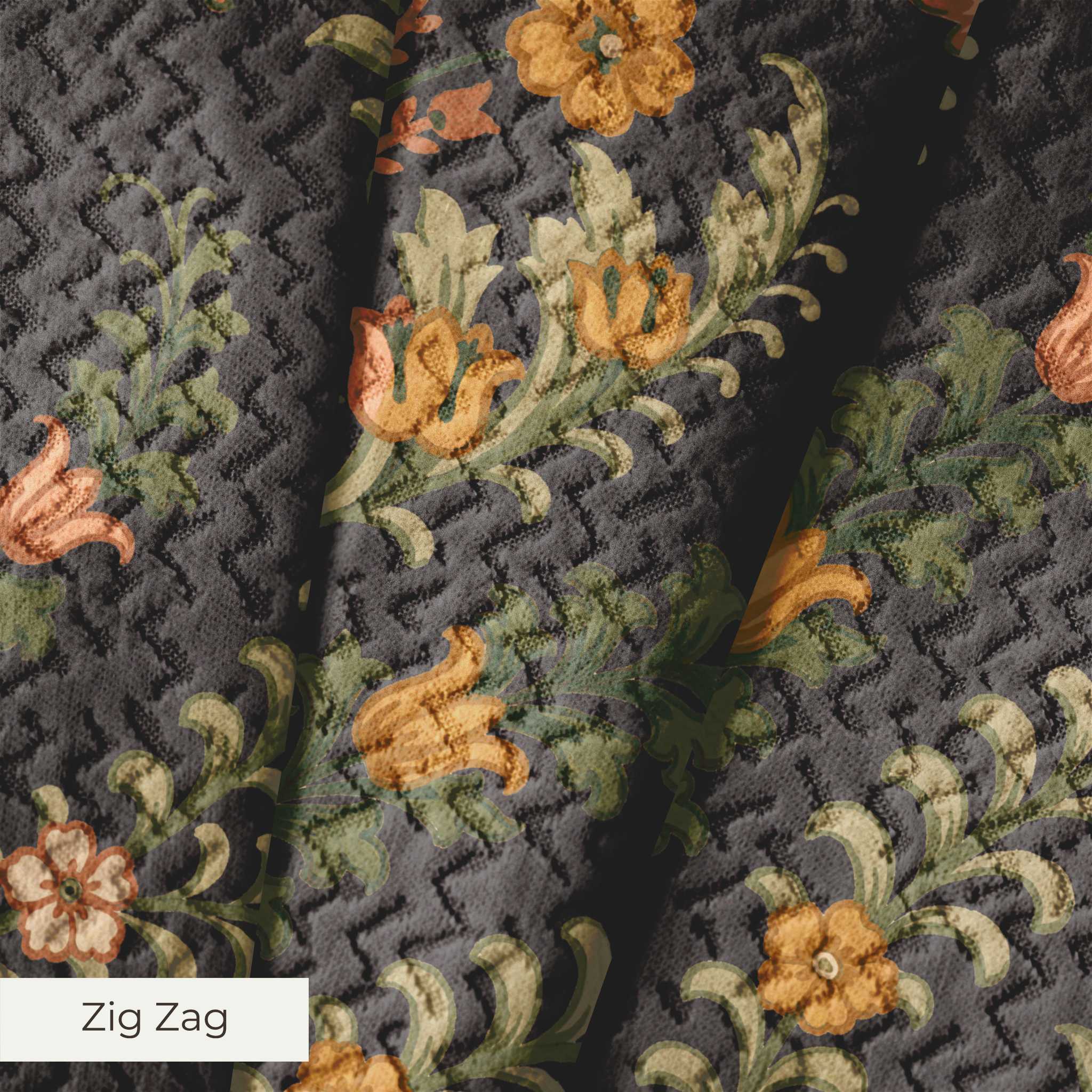 Genevieve - Cola Fabric