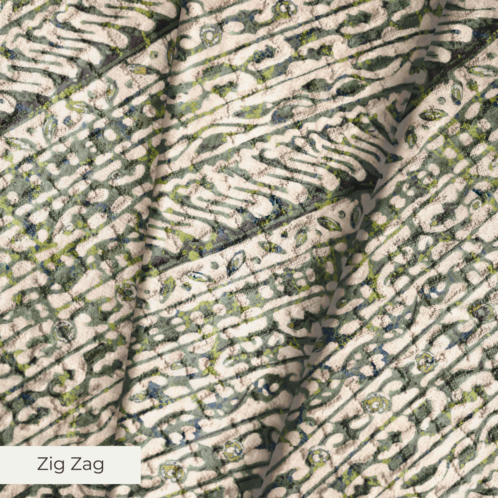 Francoise - Moss Fabric