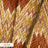 Flame Stitch - Trifford Fabric