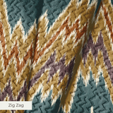 Flame Stitch - Seaward Fabric