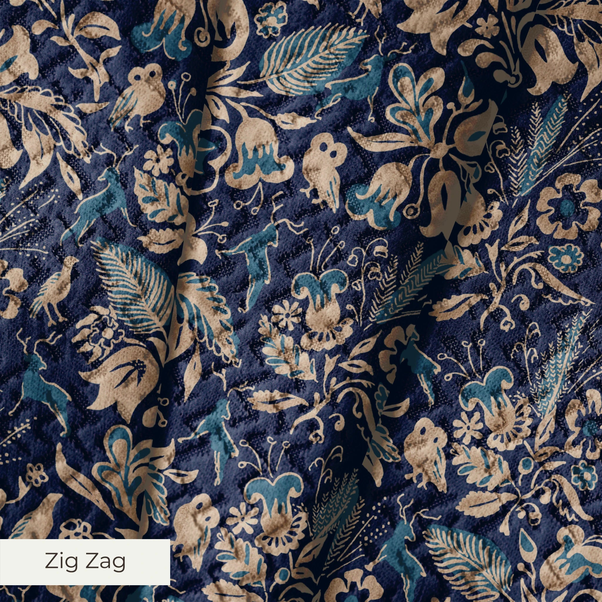 Helena - Navy Fabric