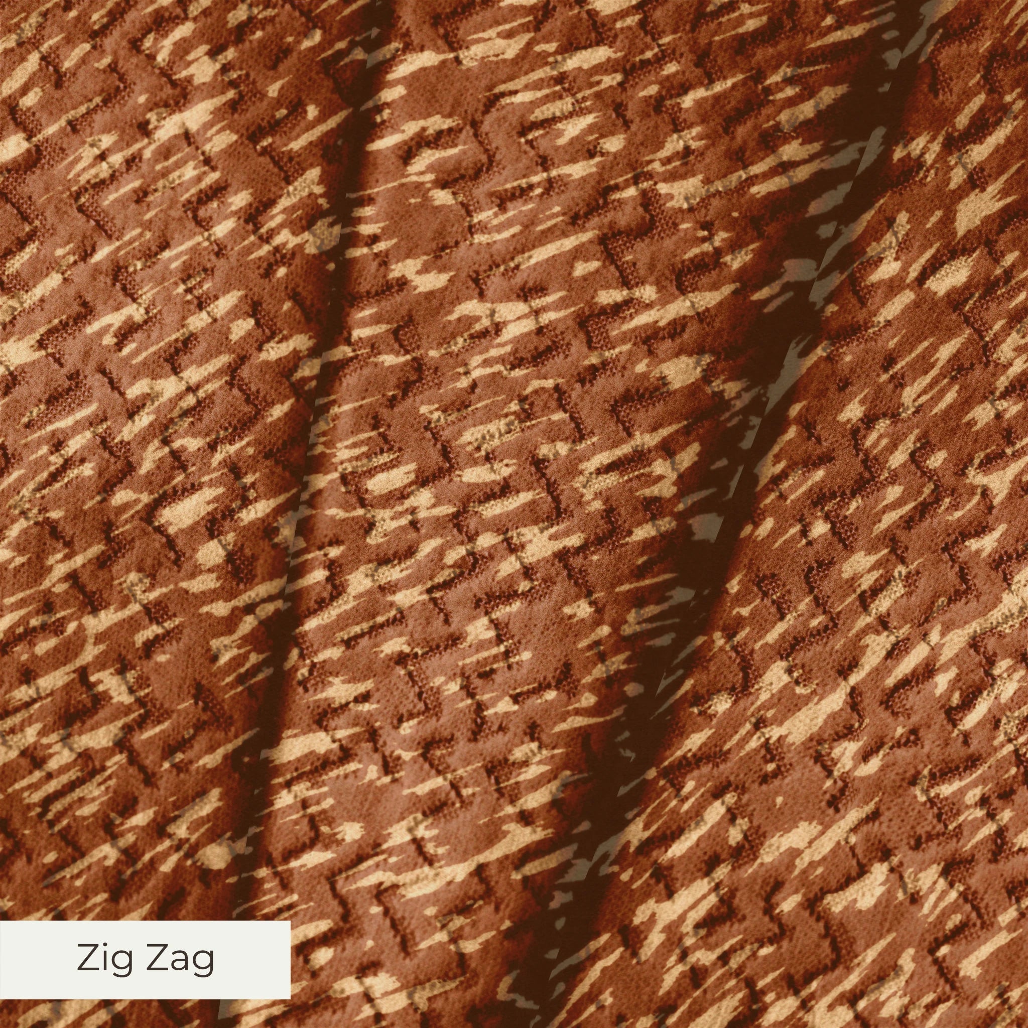 Henrietta - Burnt Orange Fabric