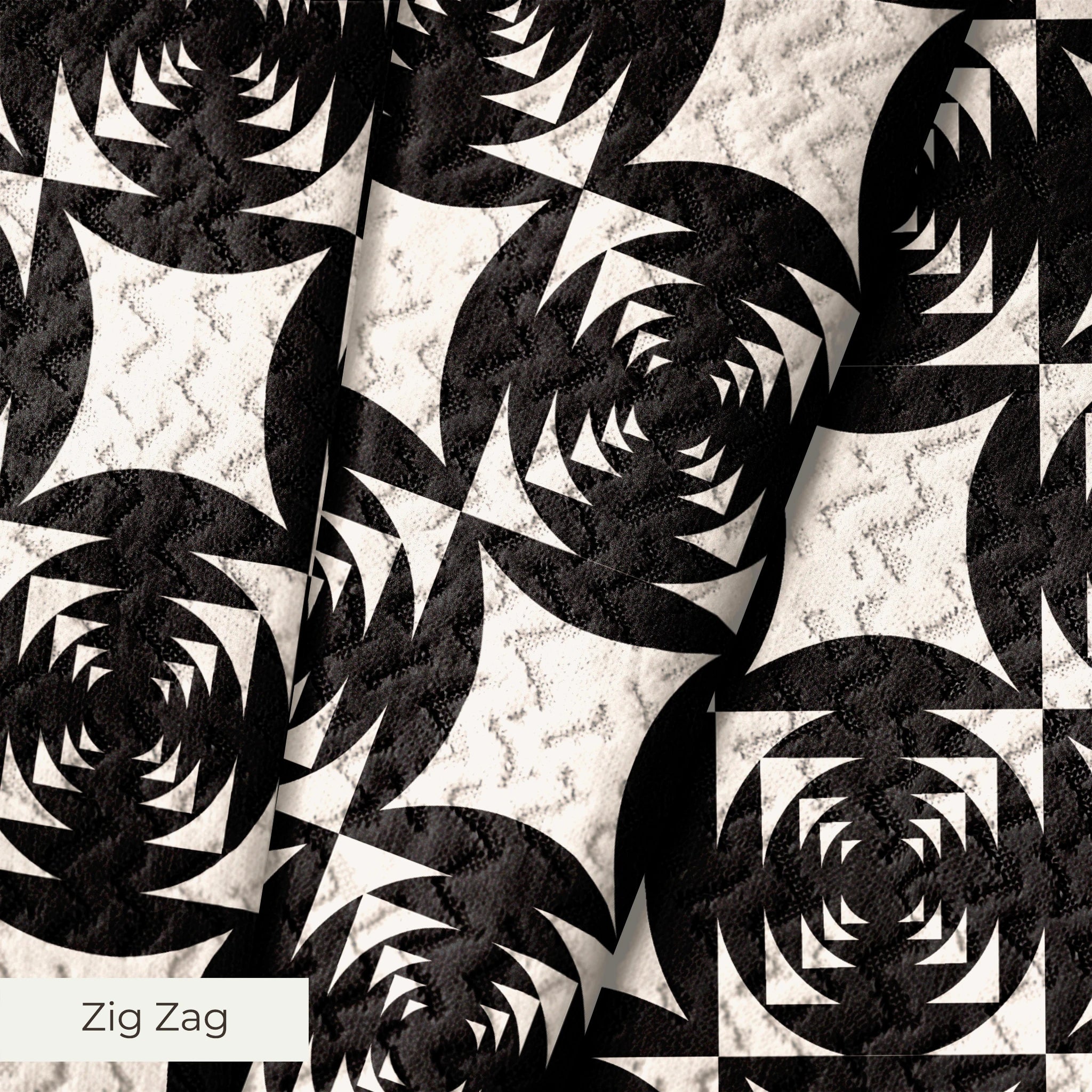 Danika - Black Fabric
