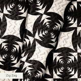 Danika - Black Fabric