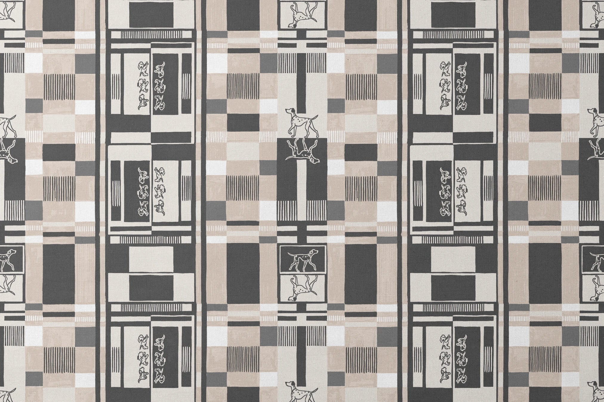 Disney | Baxter Mill - 101 Dalmatians - Dalmatian Plantation Minimal Fabric