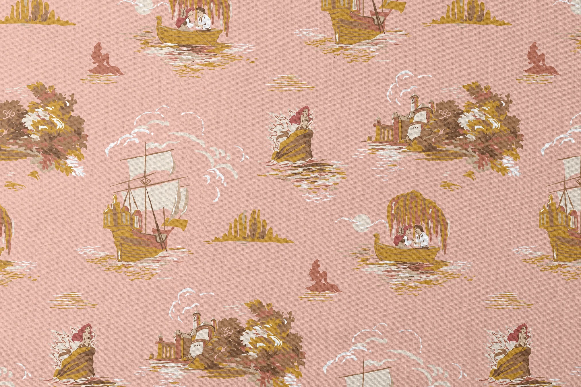 Disney | Baxter Mill - Princess - Ariel - Kiss the Girl - Sunken Fabric