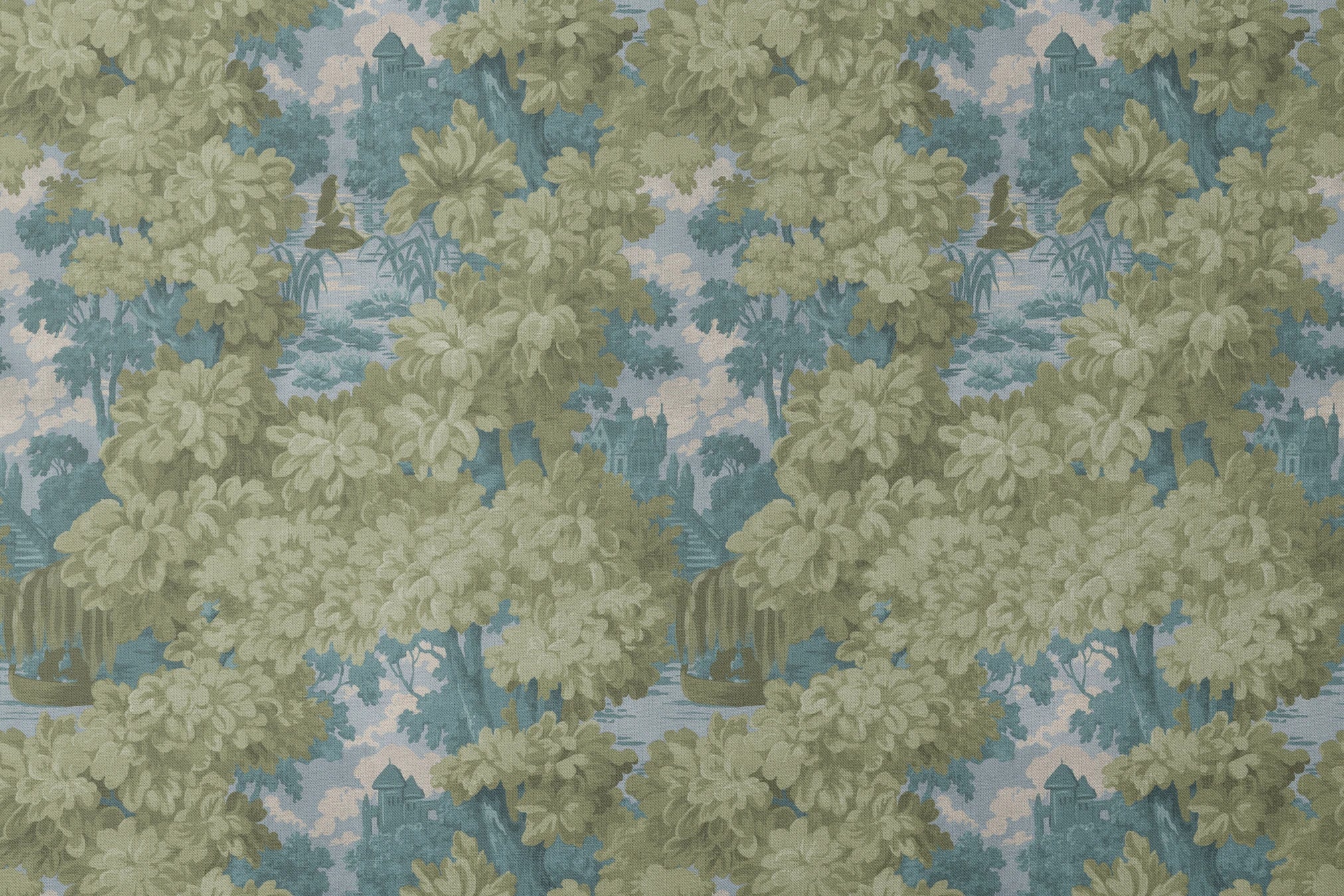 Disney | Baxter Mill - Princess - Ariel - Seaweed Fabric