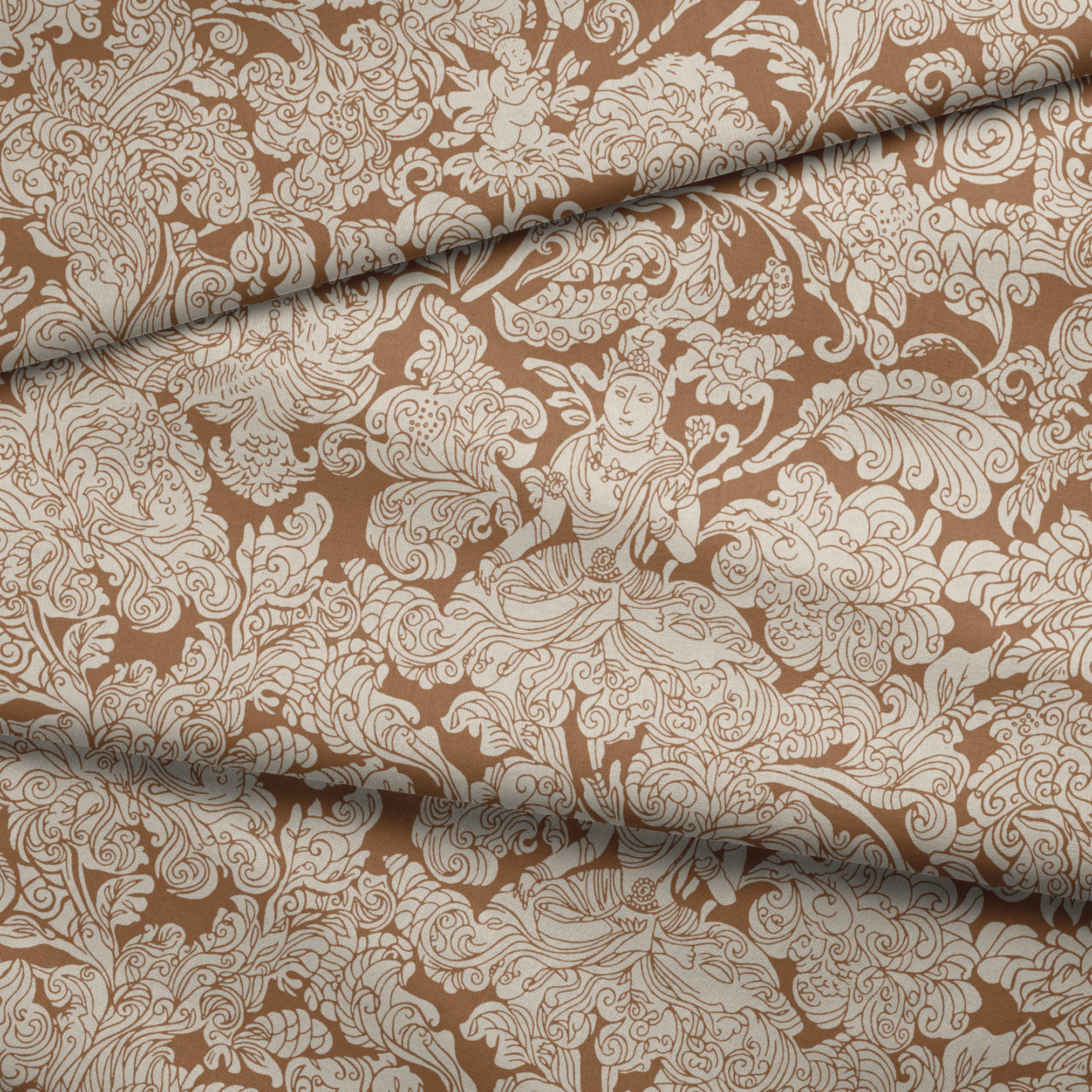  fabric fold mockup