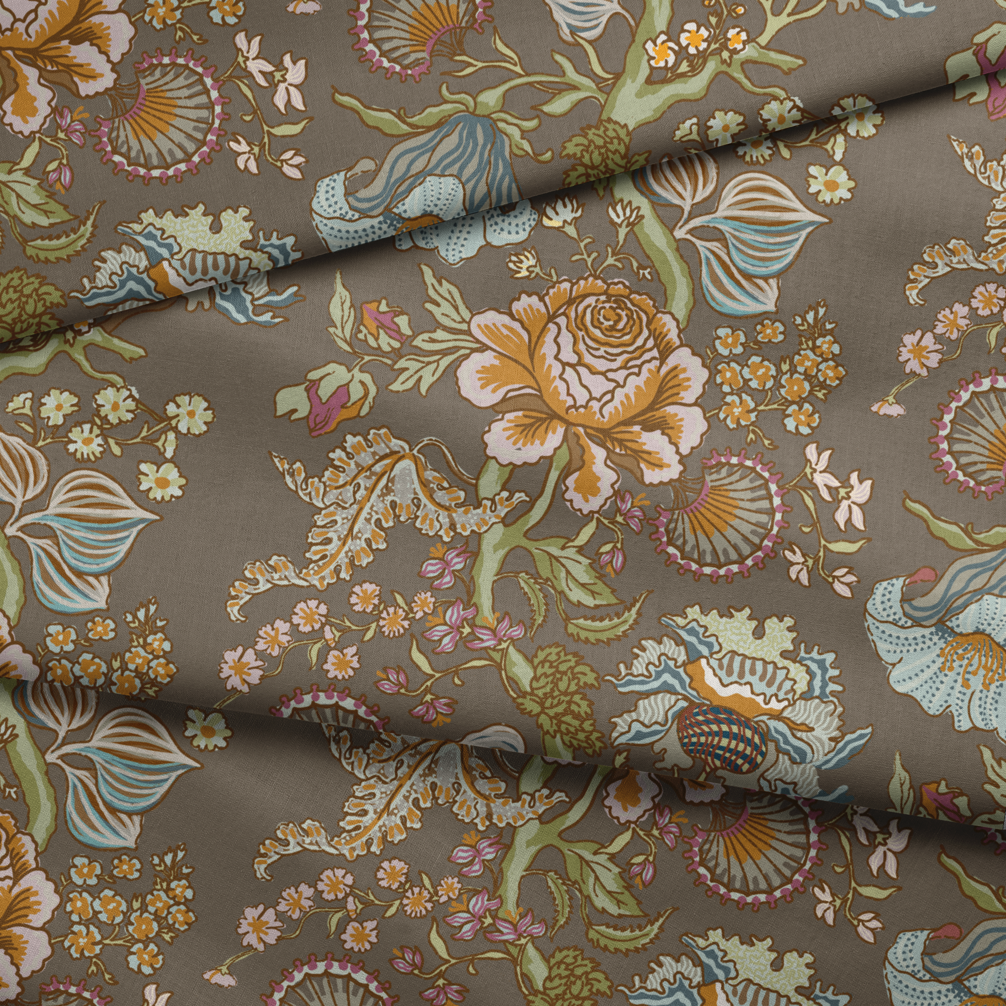  fabric fold mockup