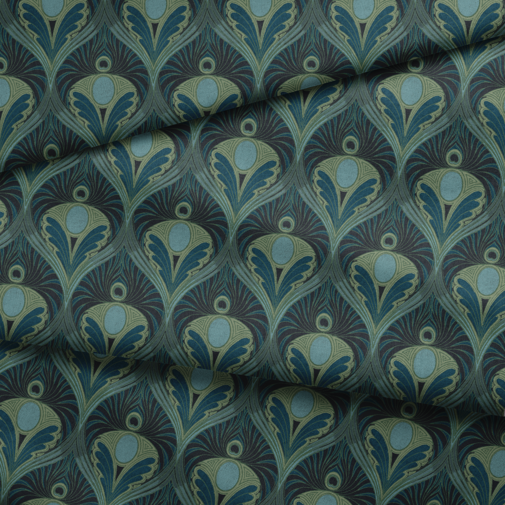  fabric fold mockup