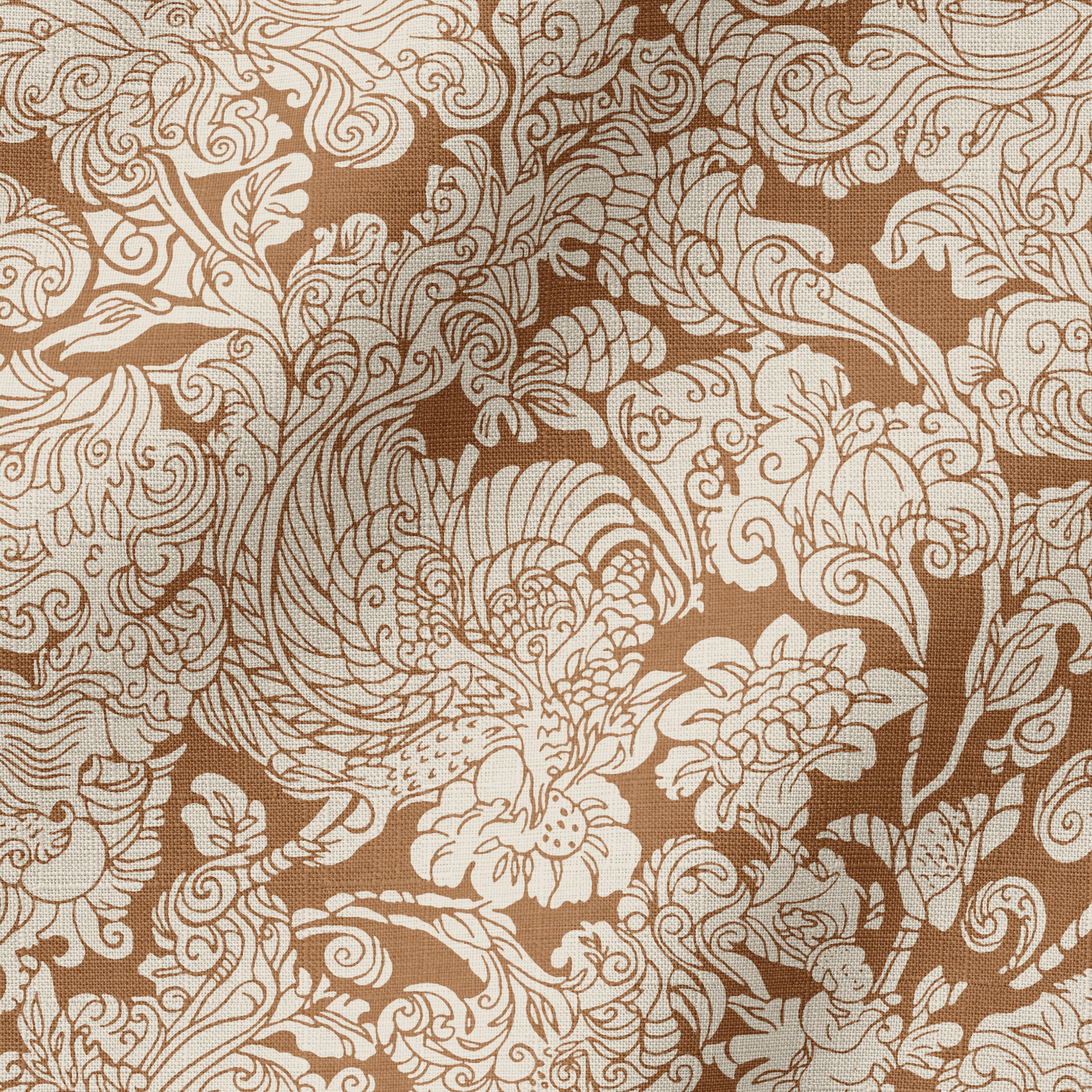  fabric ripple mockup