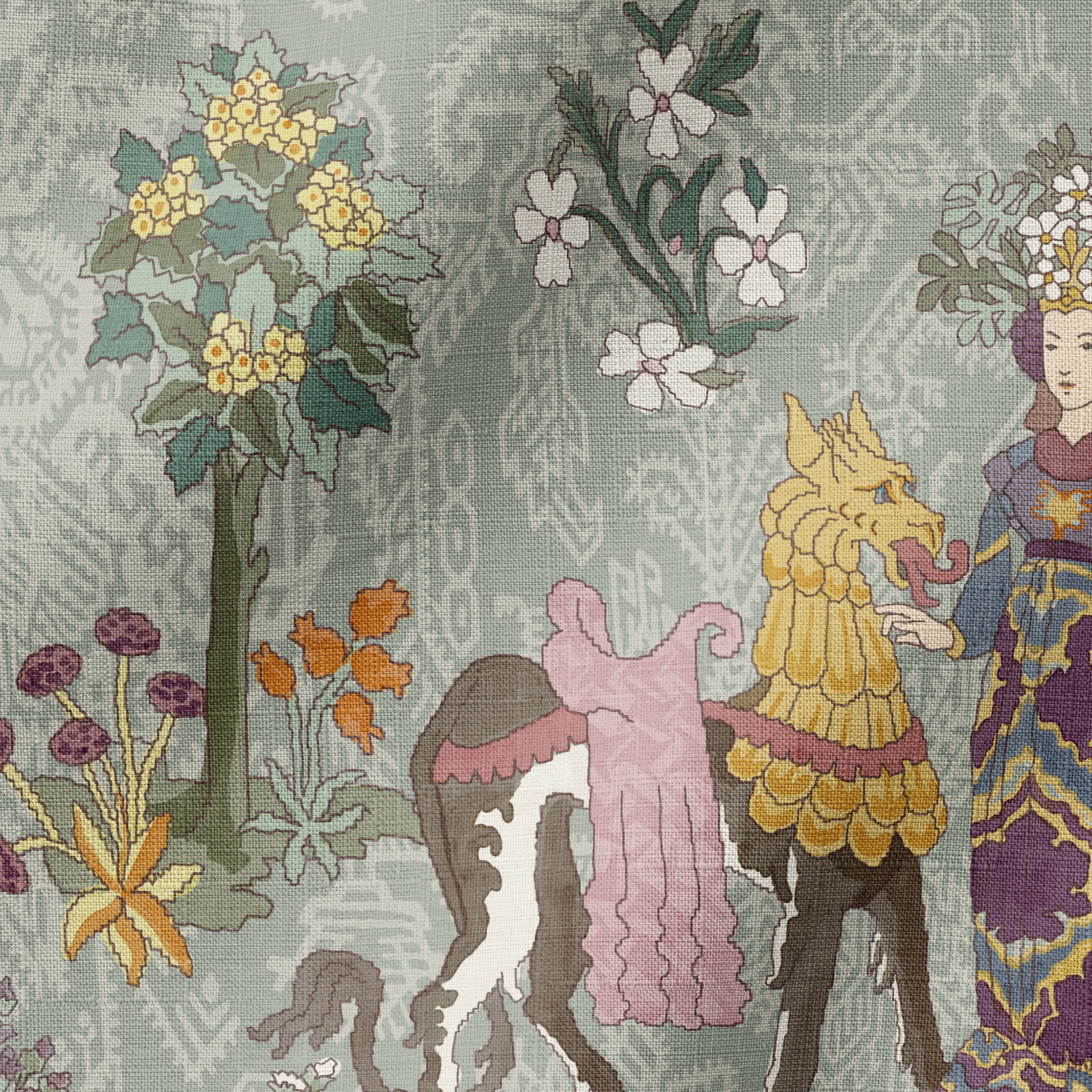  fabric ripple mockup