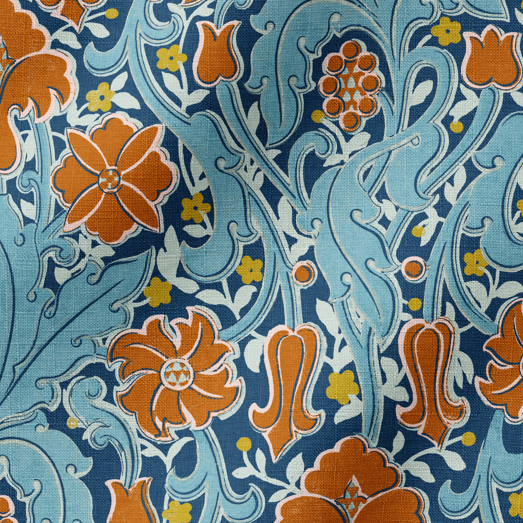  fabric ripple mockup