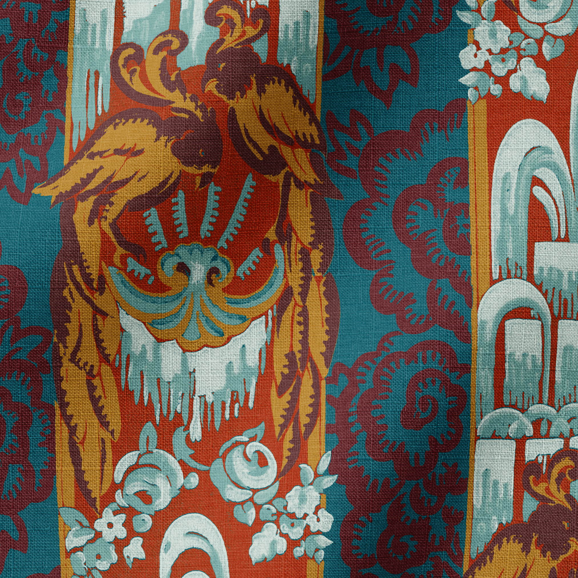  fabric ripple mockup