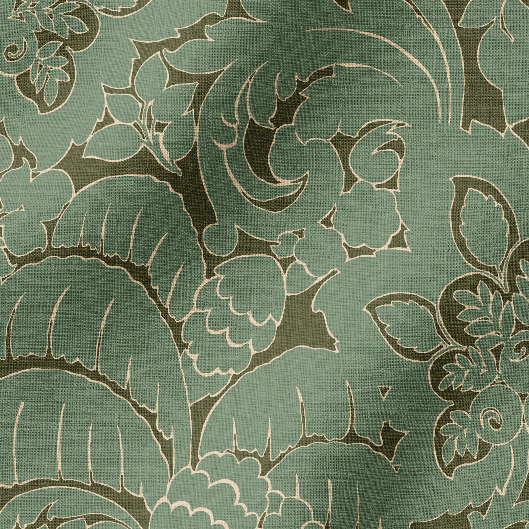  fabric ripple mockup