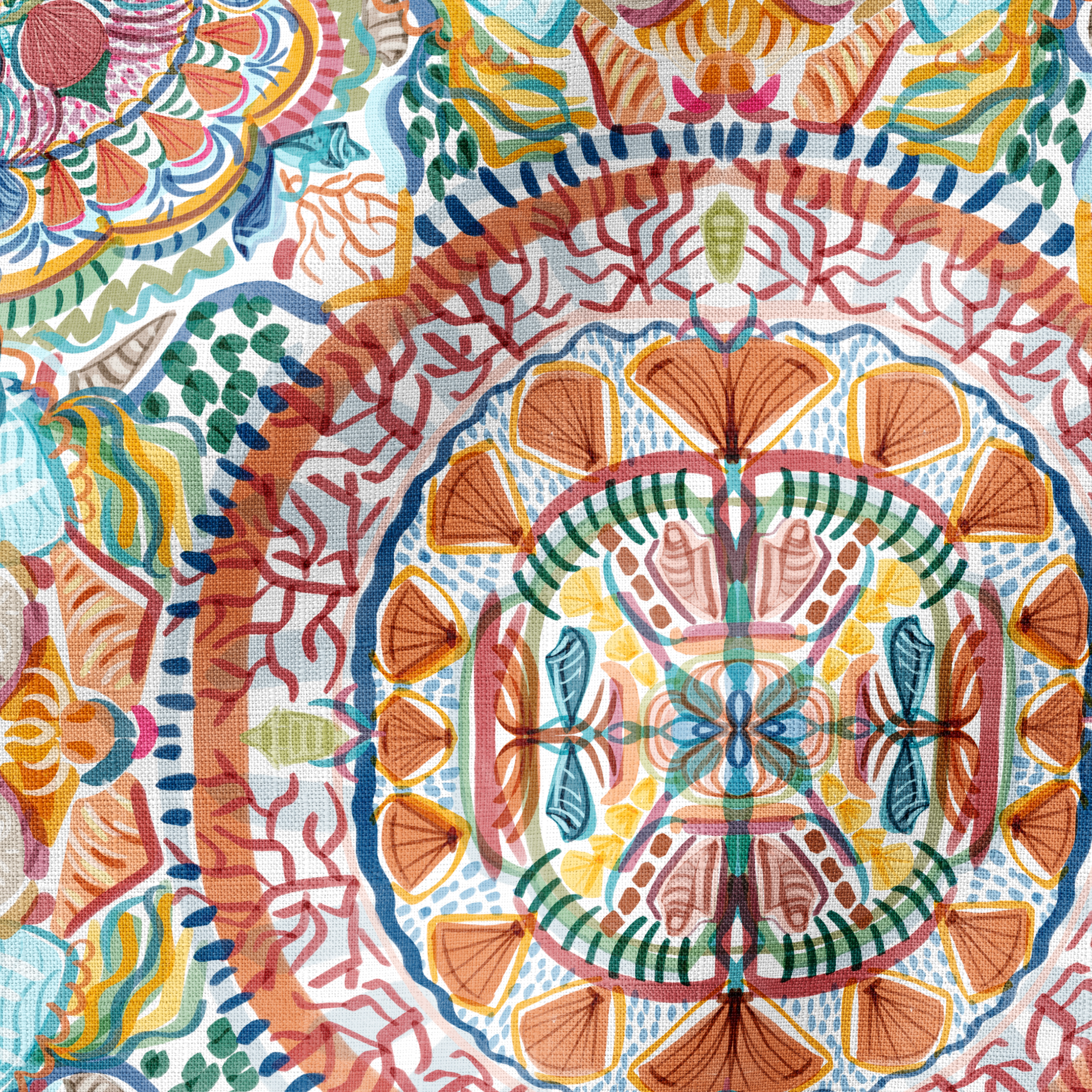  fabric ripple mockup