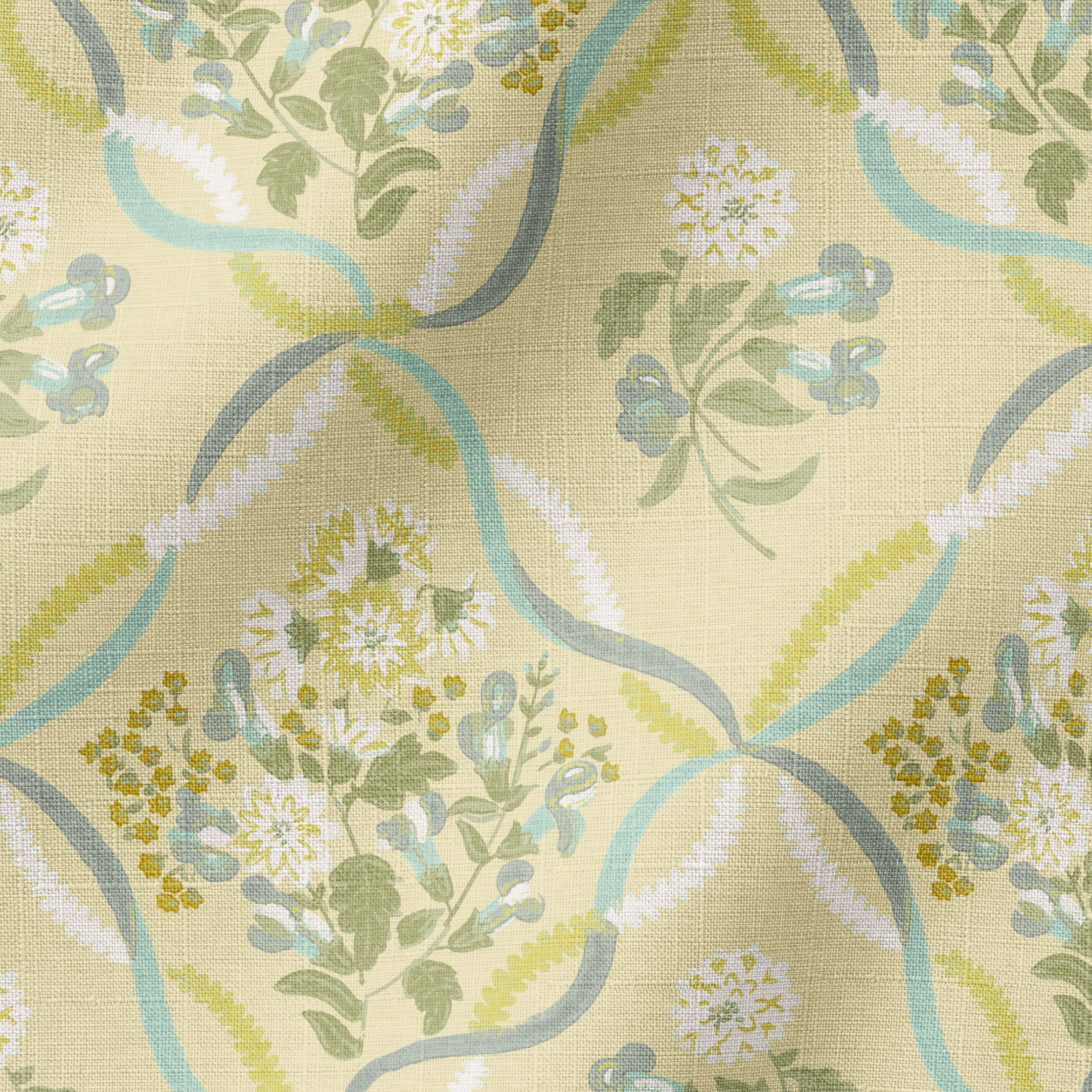  fabric ripple mockup