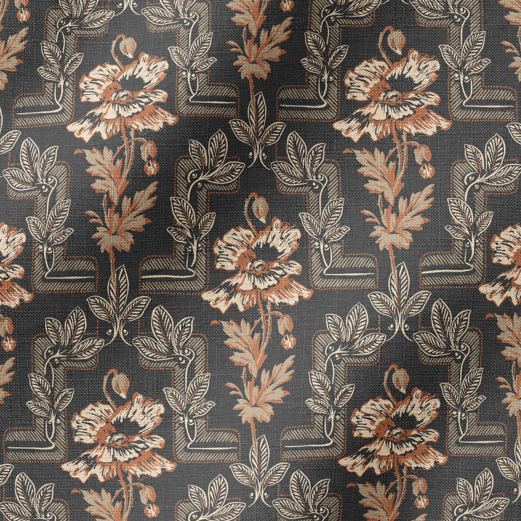 fabric ripple mockup