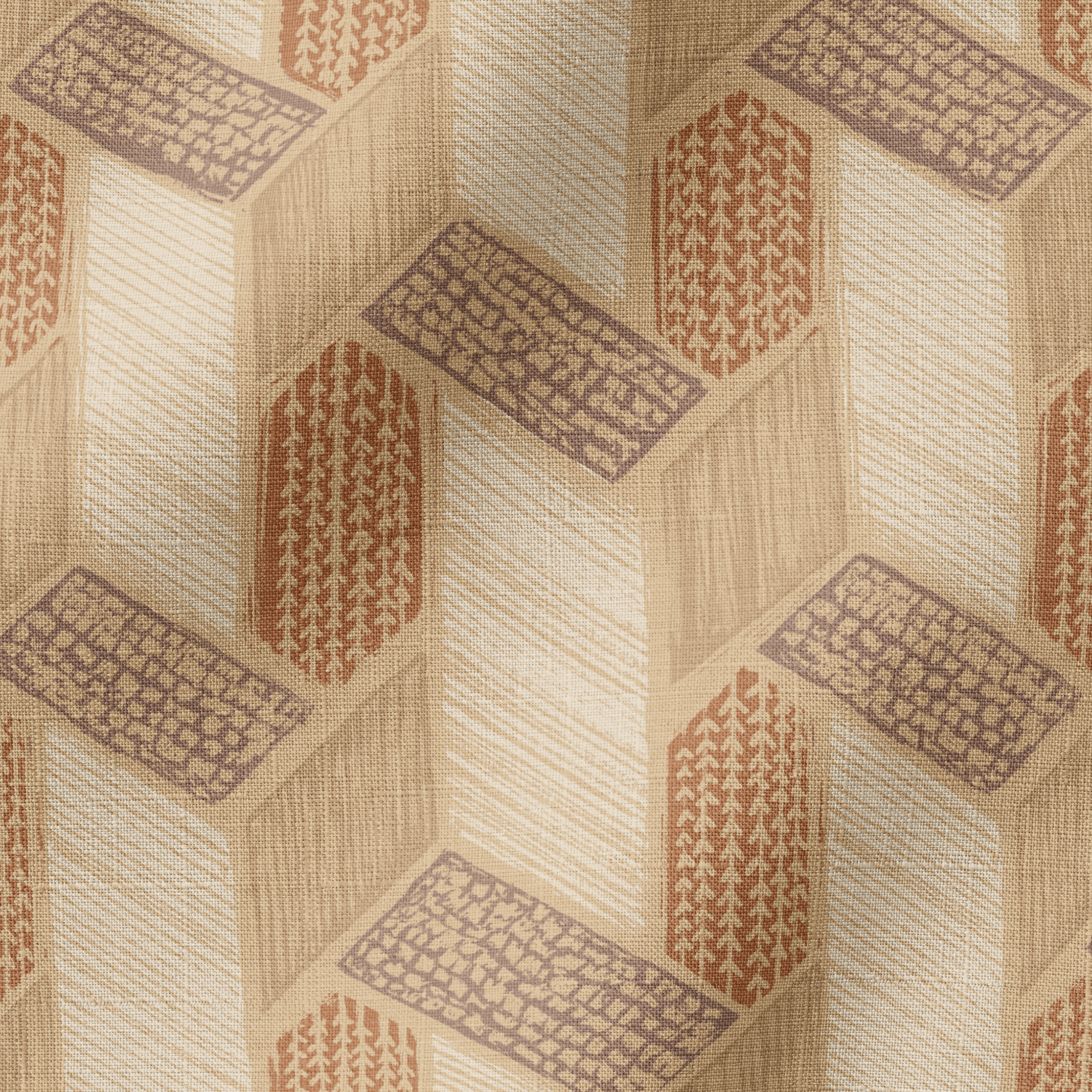  slightly rippled fabric #material_Newport
