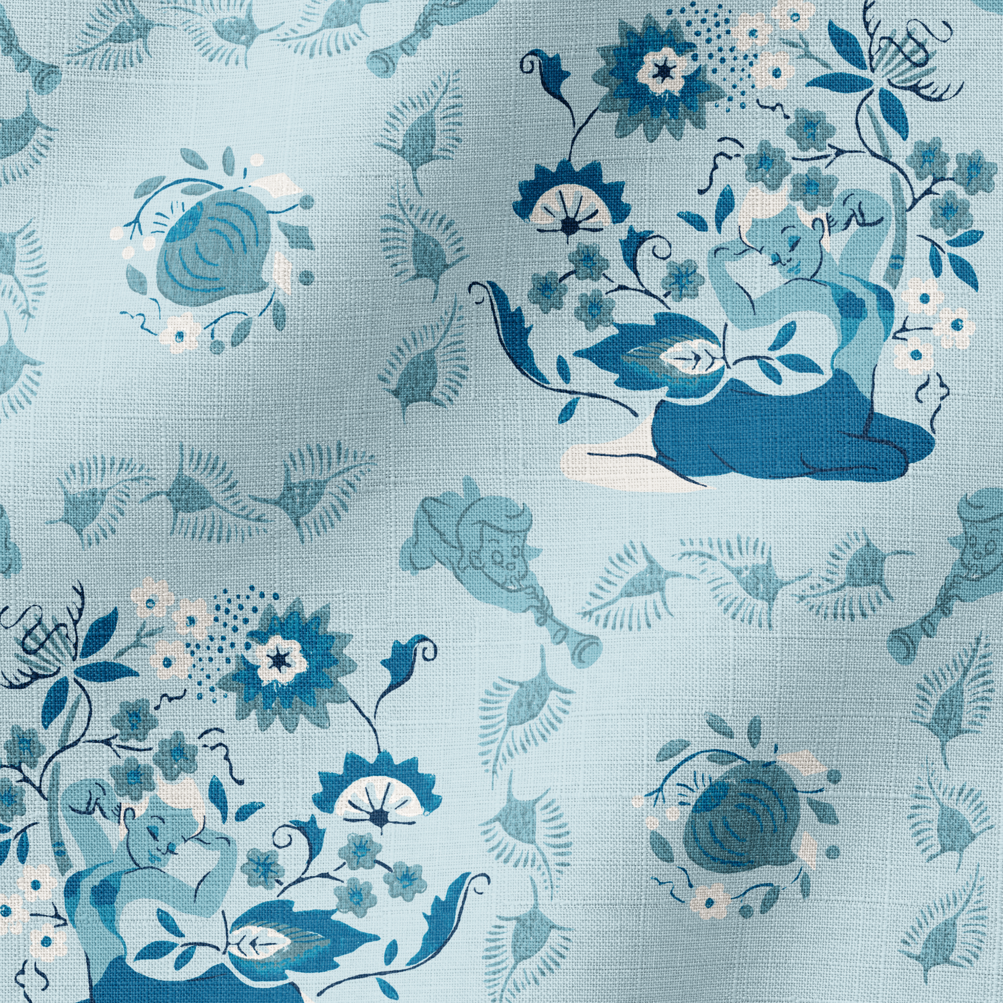  fabric ripple mockup