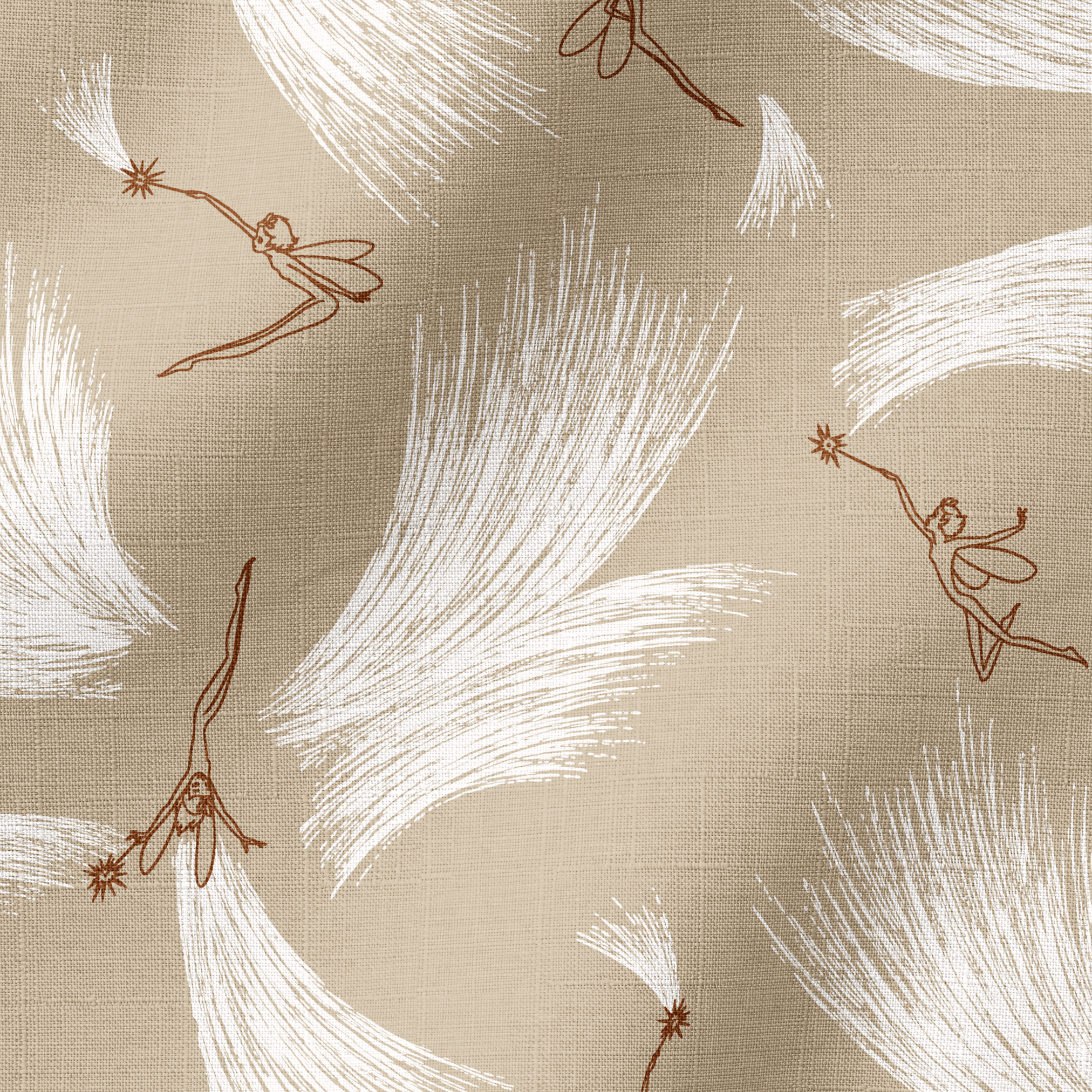  fabric ripple mockup