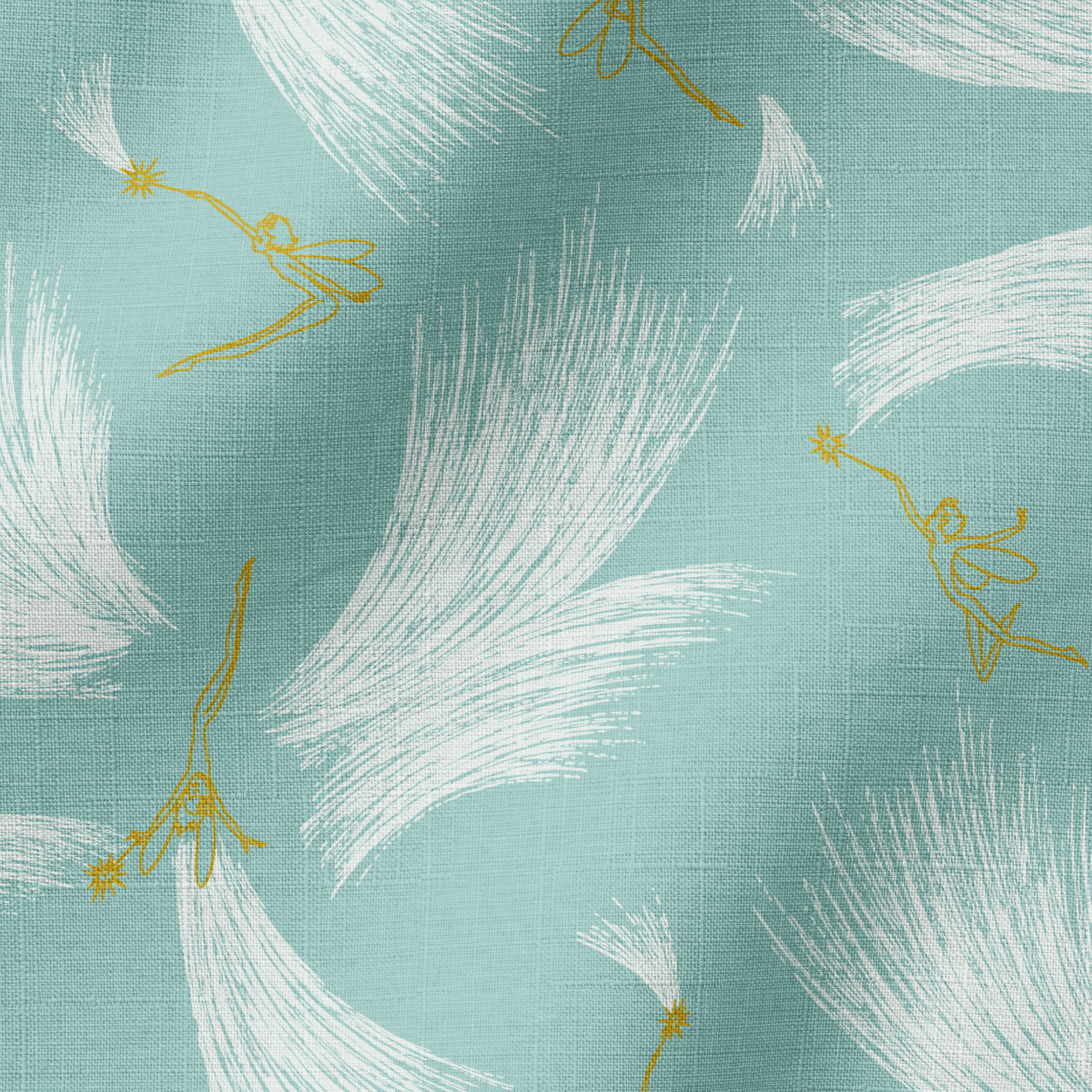  fabric ripple mockup