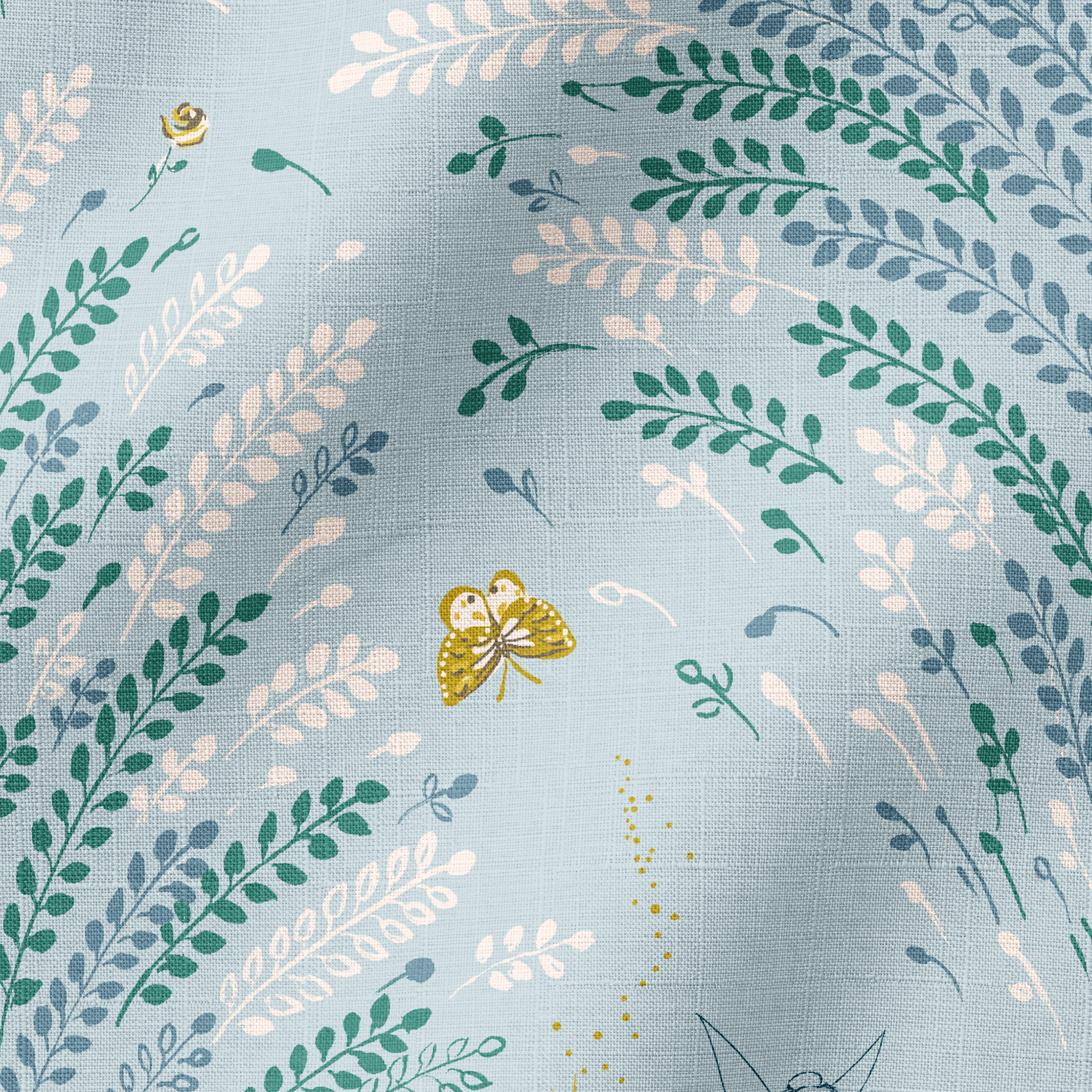  fabric ripple mockup