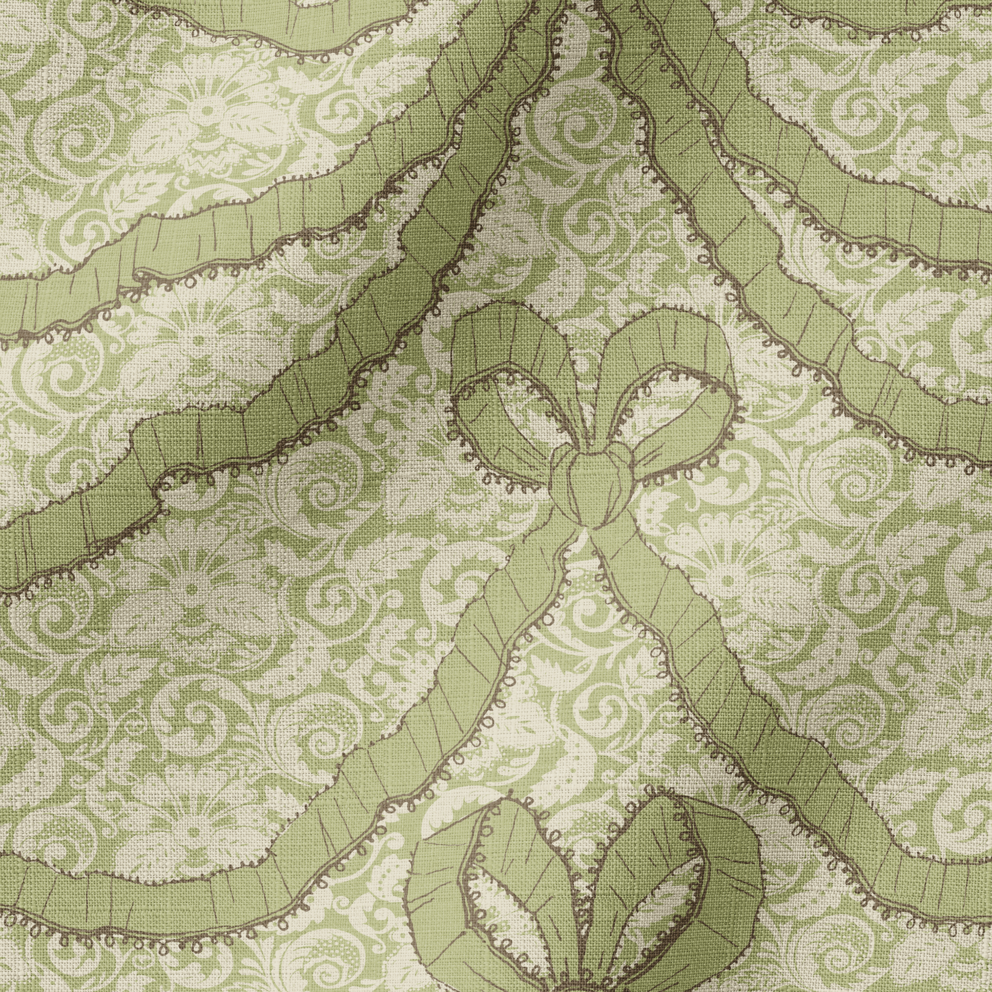  fabric ripple mockup