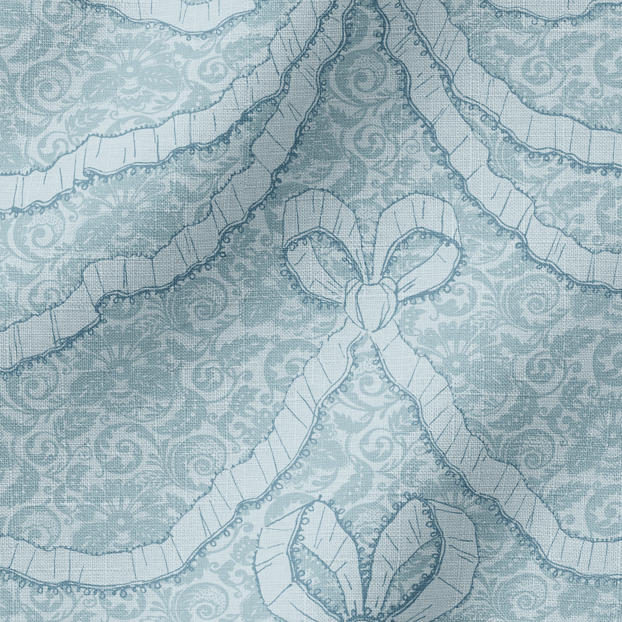  fabric ripple mockup