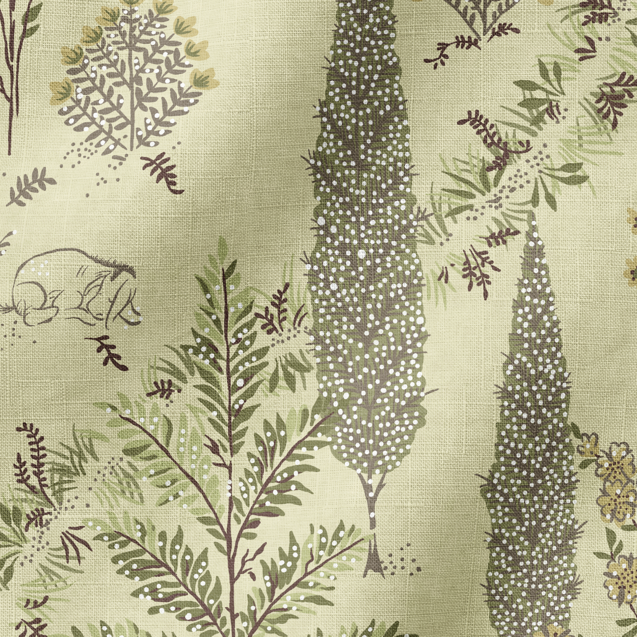  fabric ripple mockup