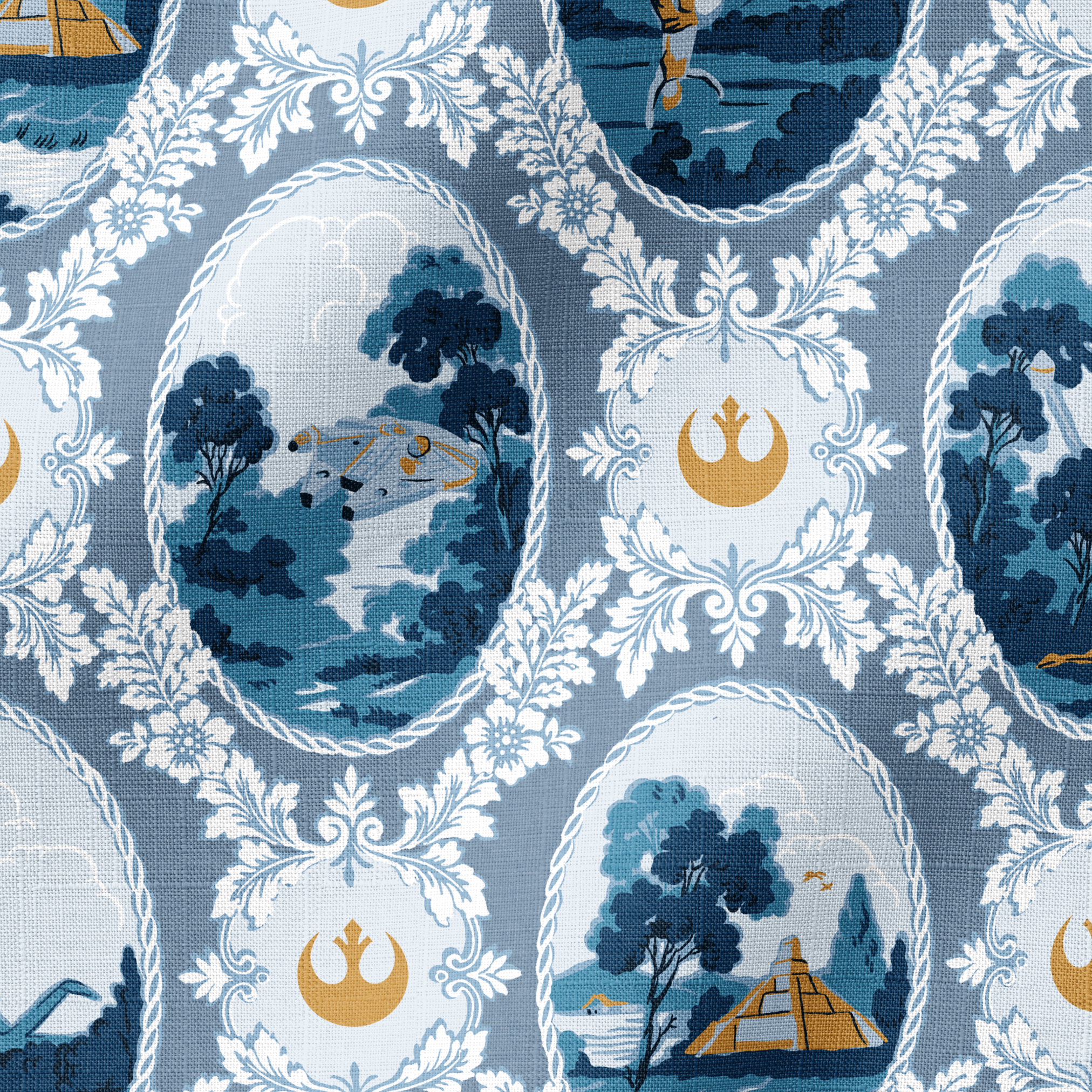  fabric ripple mockup