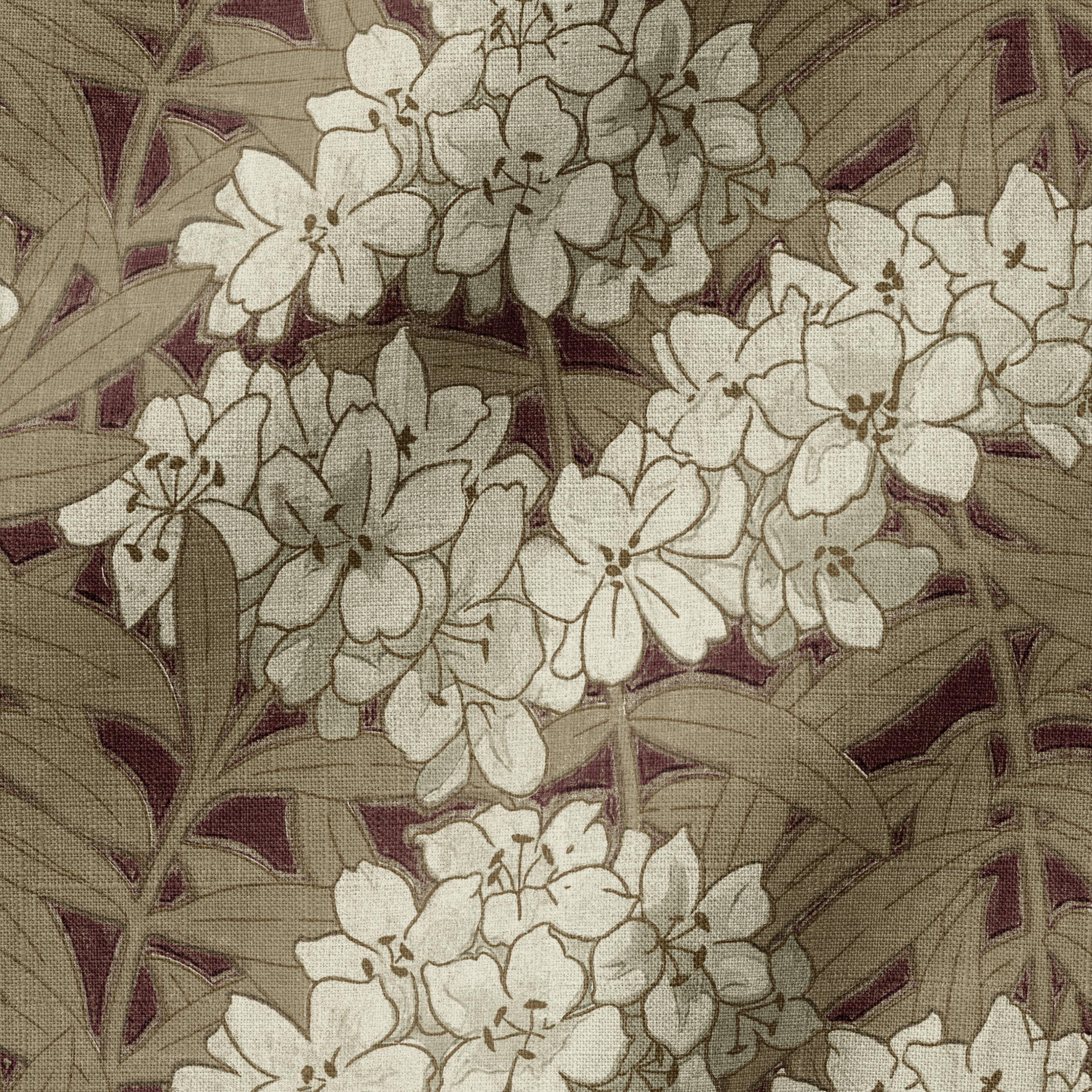 slightly rippled fabric