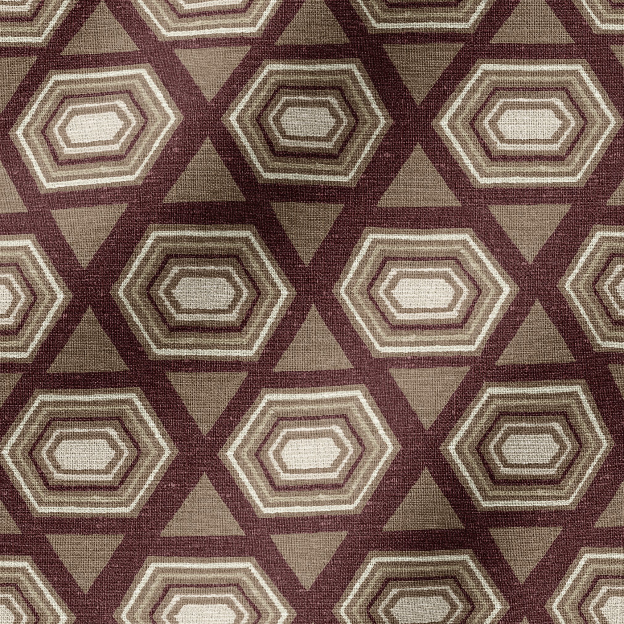 slightly rippled fabric