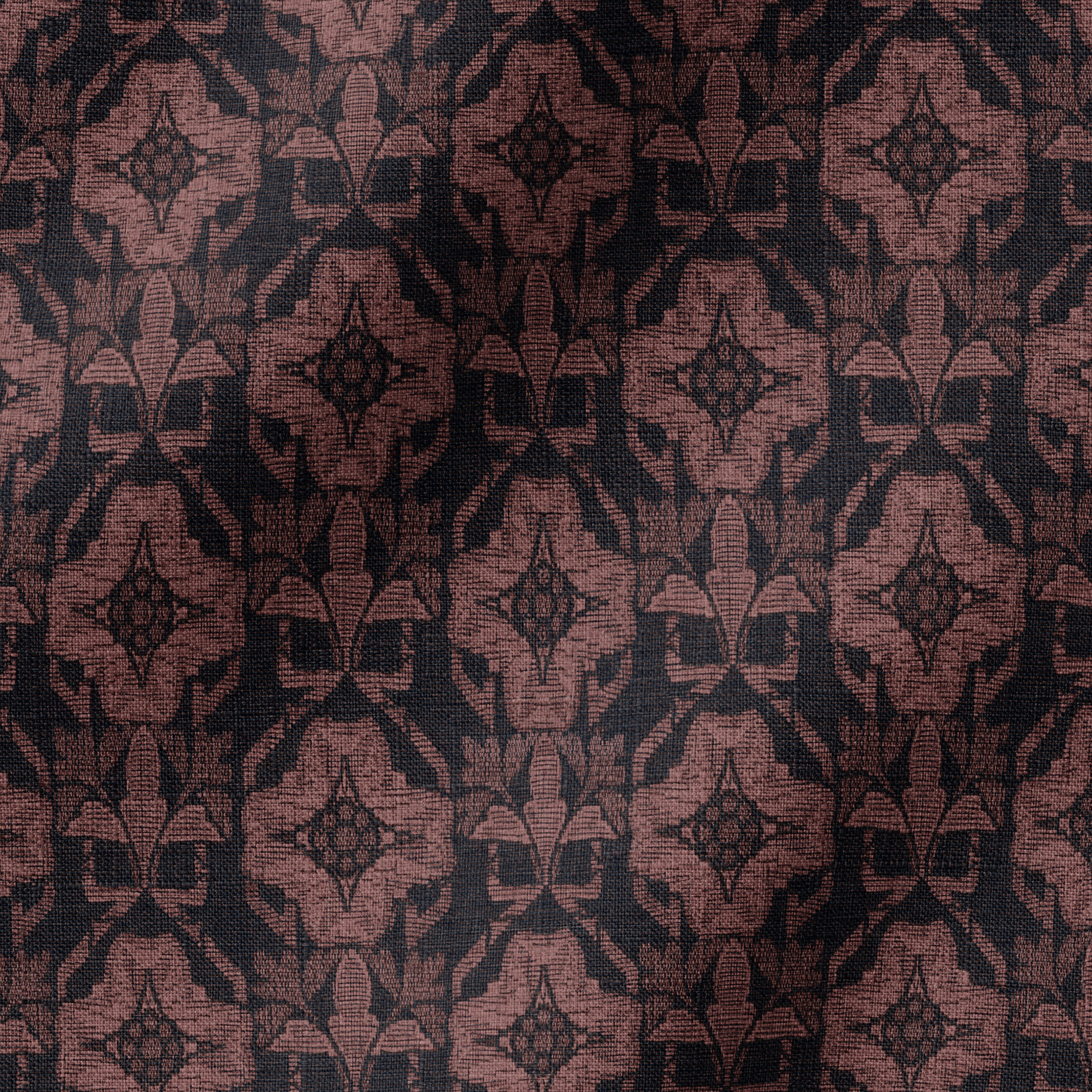 slightly rippled fabric