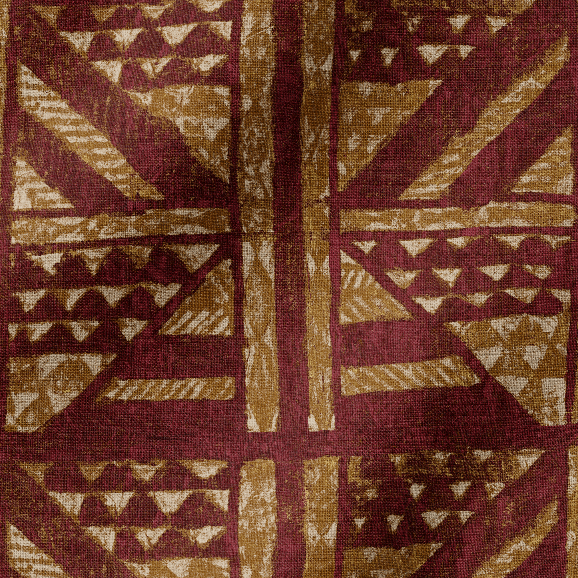 slightly rippled fabric