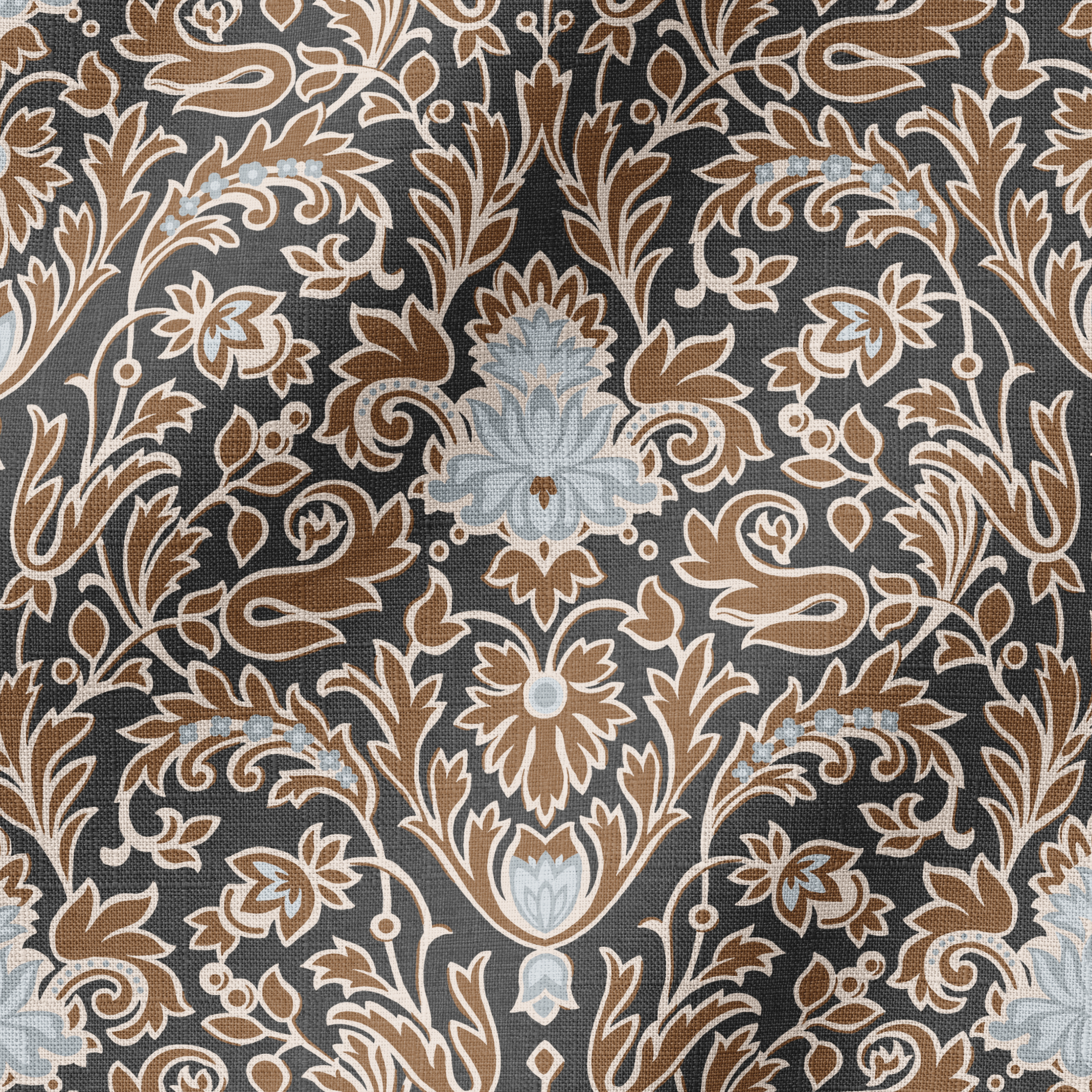 slightly rippled fabric