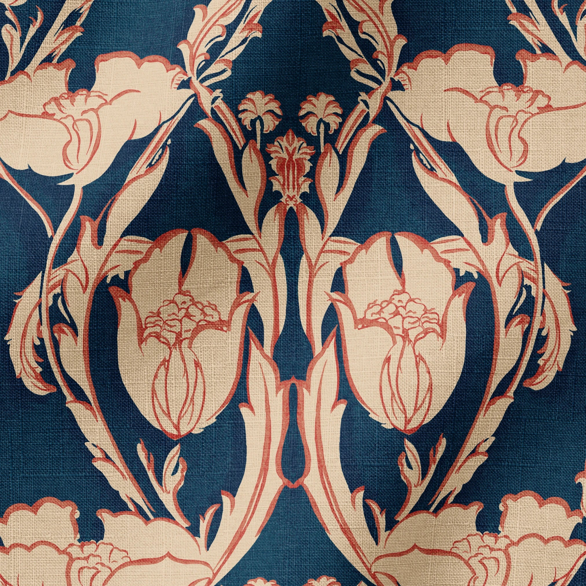 slightly rippled fabric #material_Newport