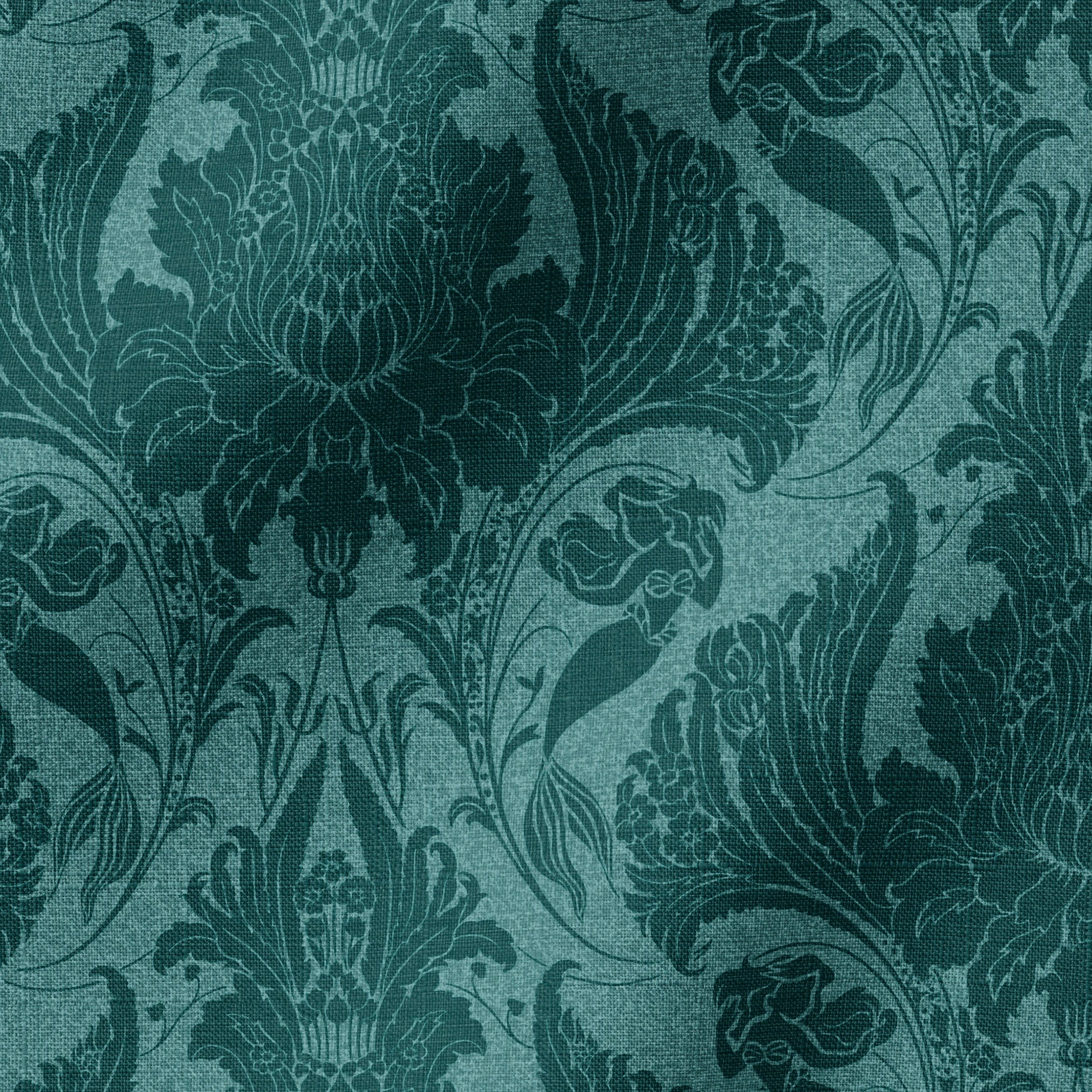 Disney | Baxter Mill - Princess - Ariel - Thingamabob - Evening Ocean Fabric