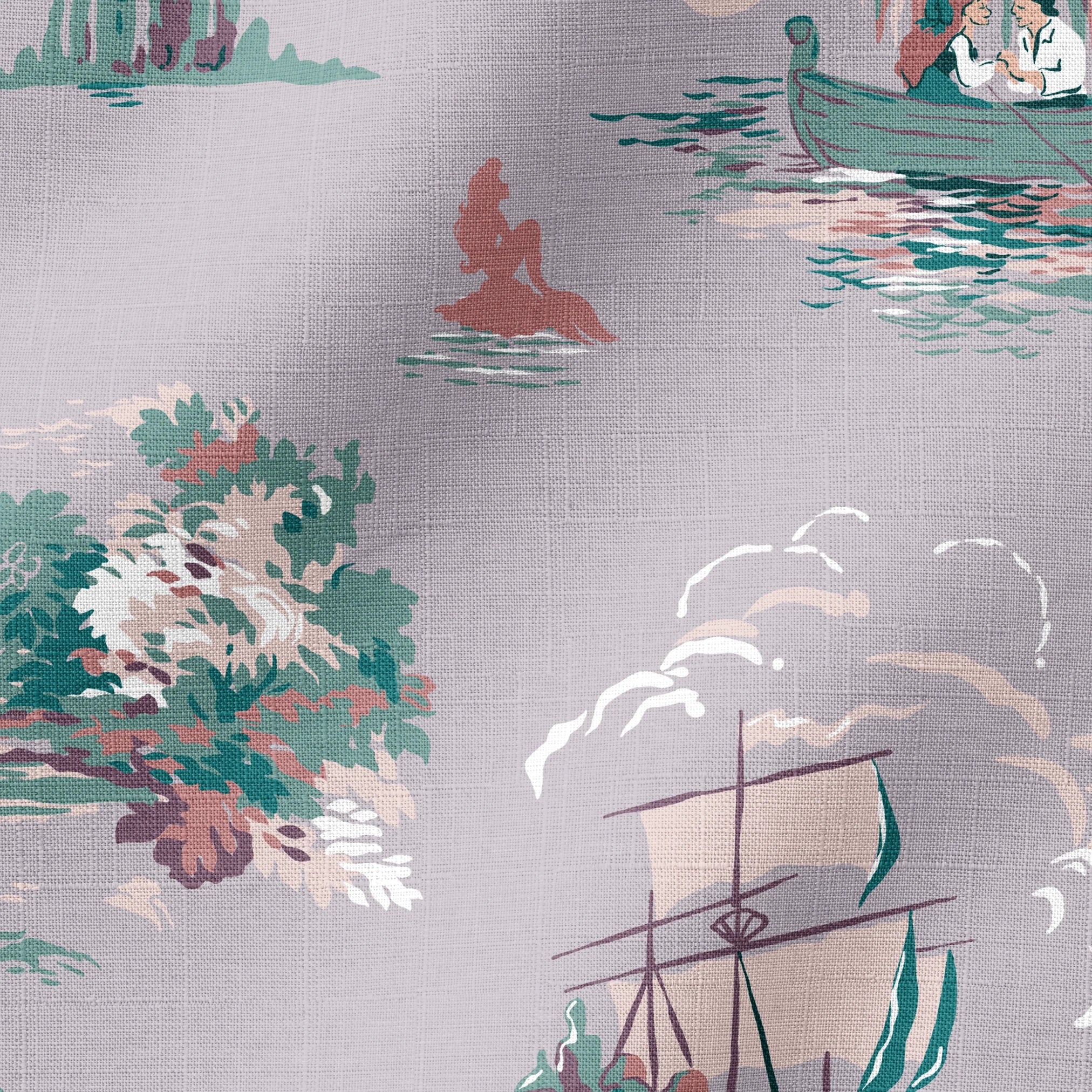 Disney | Baxter Mill - Princess - Ariel - Kiss the Girl - Shell Fabric